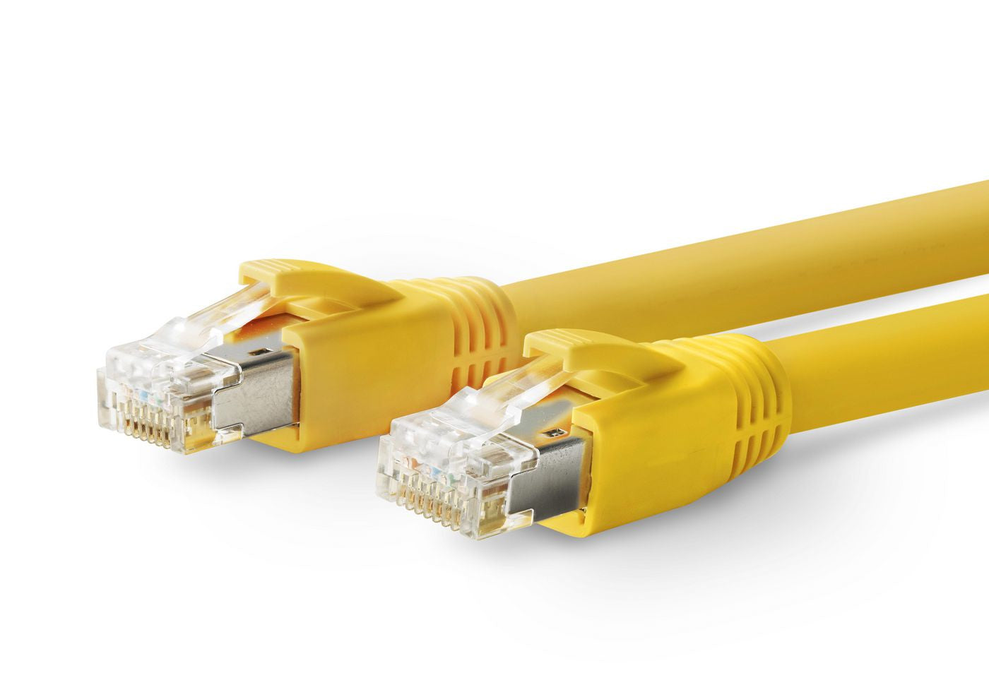 Vivolink PROCAT40 Patchkabel – Cat6a F/FTP, 40 m, Gelb, LSZH, RJ-45