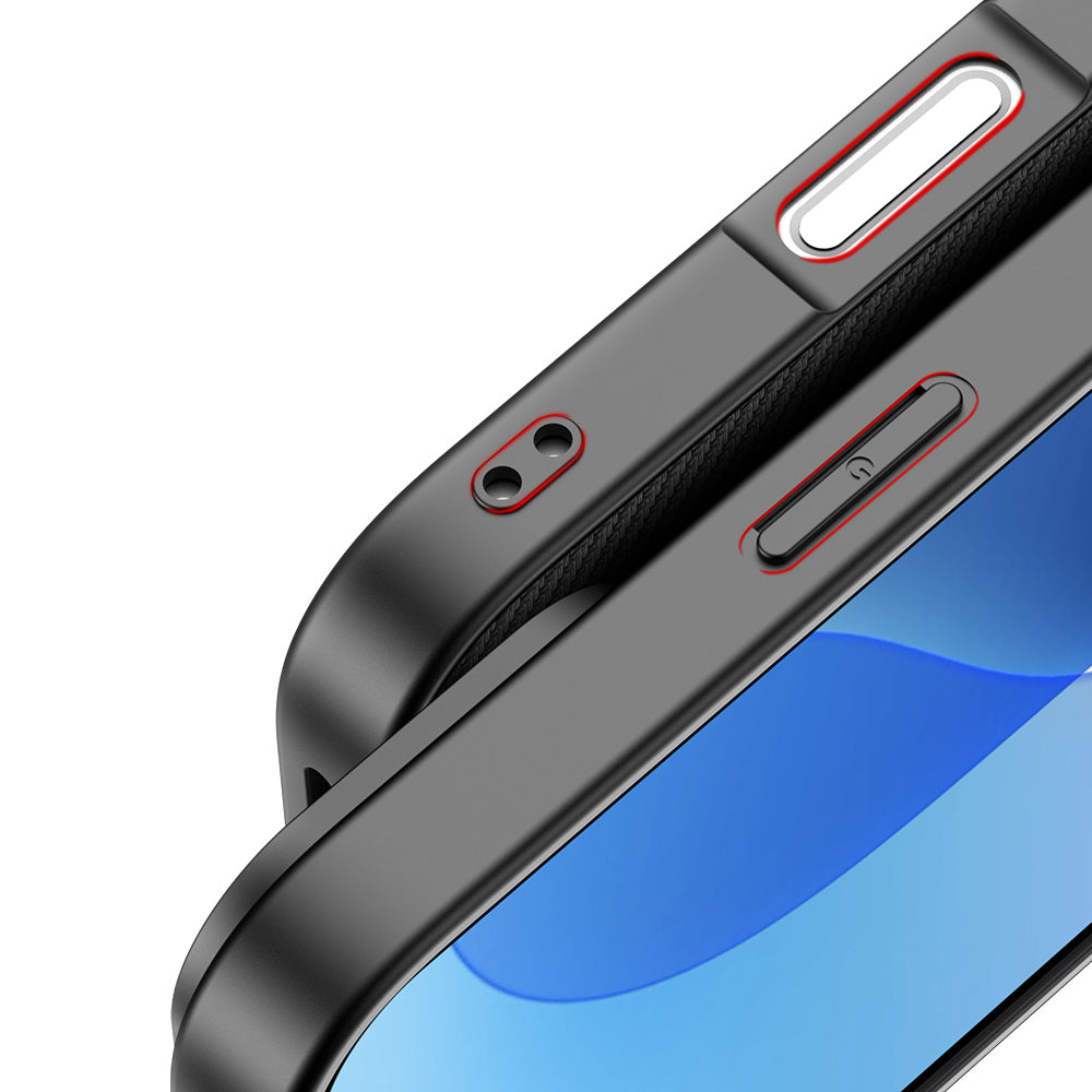 Nevox – Backcover StyleShell NYLO – für Apple iPhone 16 Pro – schwarz – TPU