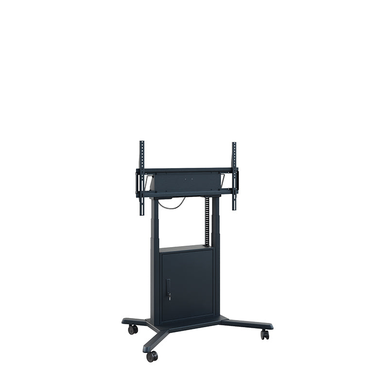 Hagor TV-Wagen – 55–86" – VESA 200×200–900×600 – bis 120 kg, Motorisiert, mit Rollen – Schwarz