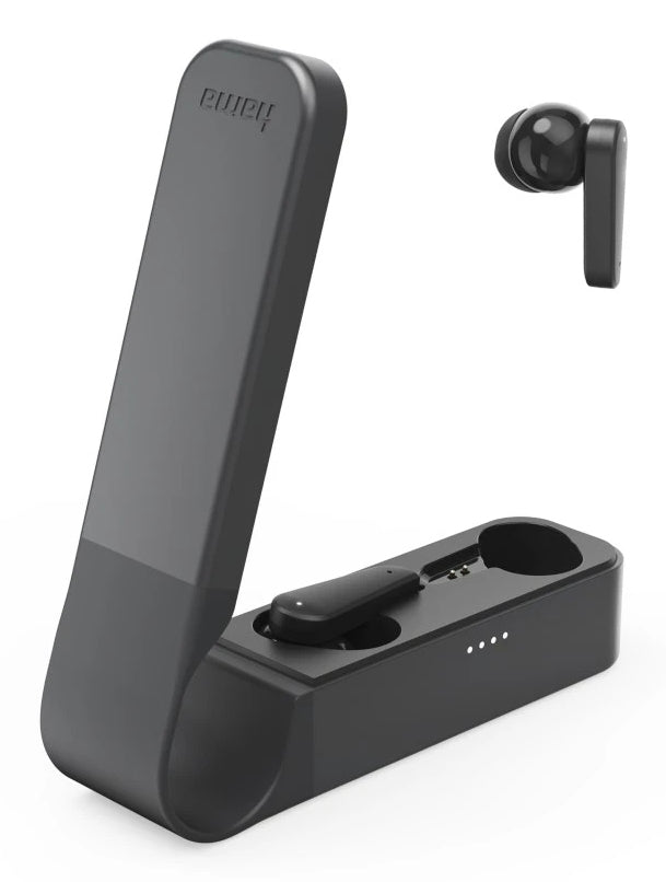 Hama Spirit Pocket II TWS In-Ear – ANC, mit Ladecase, Schwarz, BT 5.3