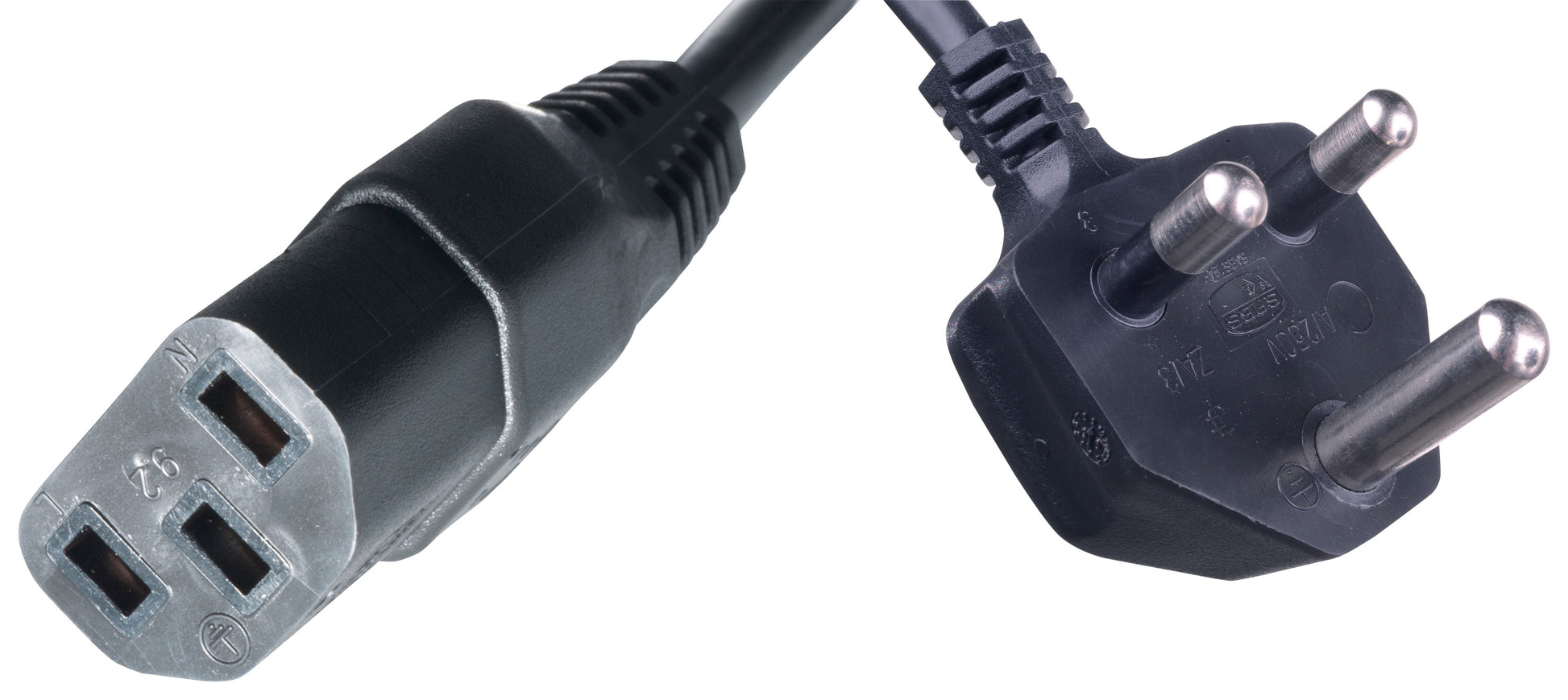 HPE Netzkabel, IEC C13 auf IS 1293, 1,9 m, PWC-STOCK