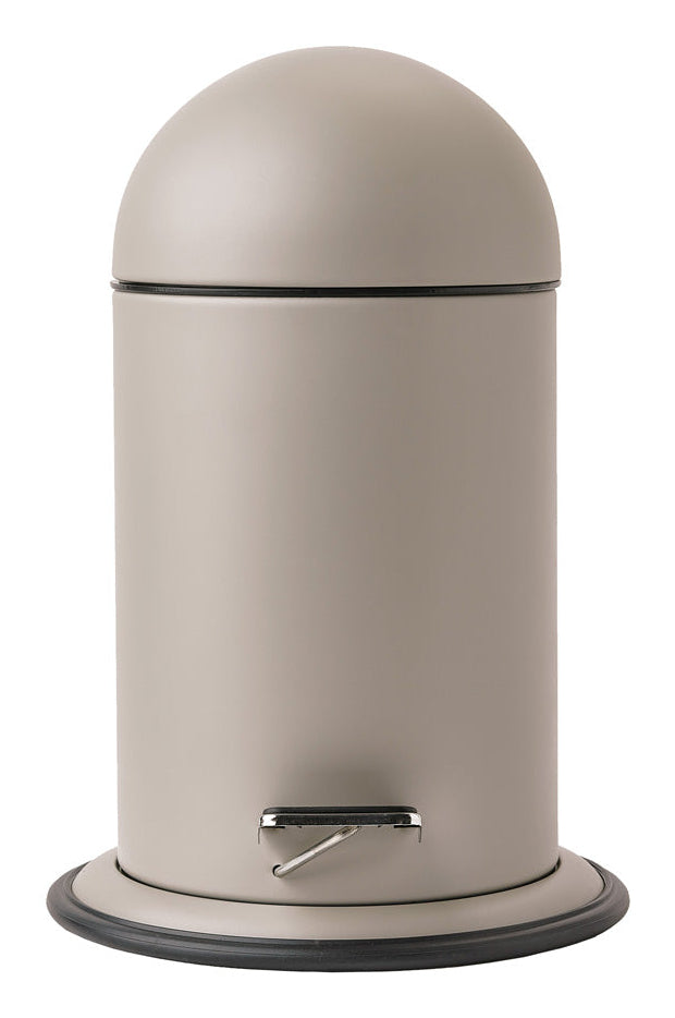 Aquanova Tisch-Abfallbehälter Ona – 3 l – Metall, beige – Ø 220 × H 340 mm