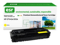 esr 203A (CF542A) Gelber Toner – Kompatibel – 1'300 Seiten – für HP