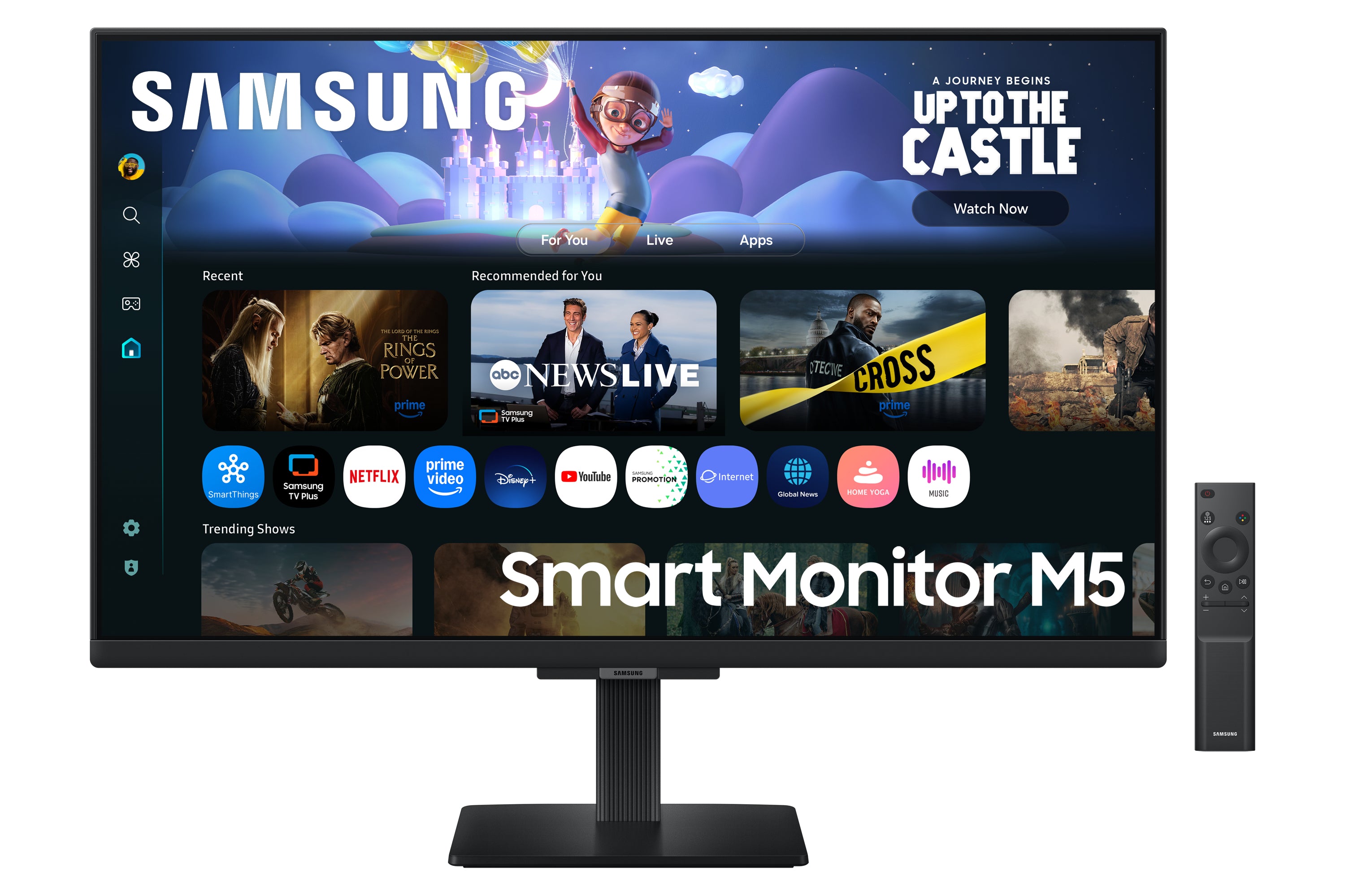 Samsung M5 M50F – Monitor, 27", 1920 × 1080 (Full HD), LCD, Schwarz
