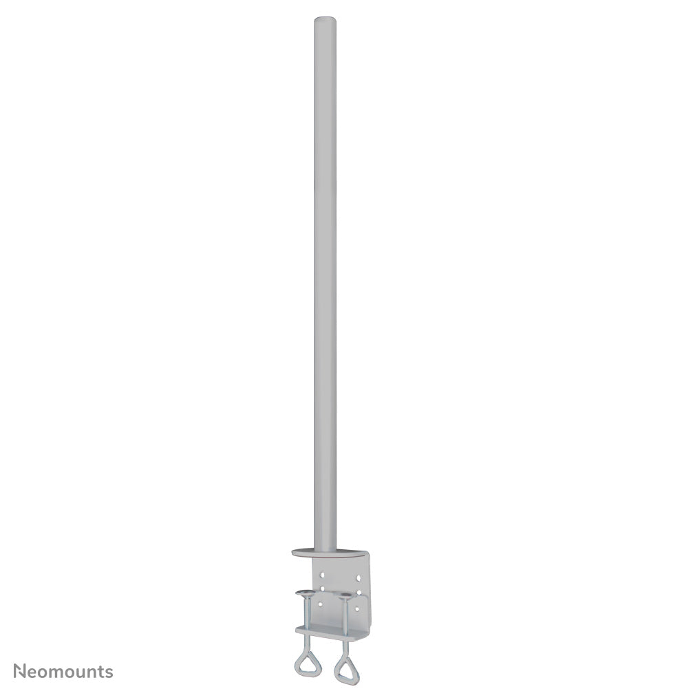 Neomounts FPMA-D935POLE – Monitorarm Tischhalterung – Klemme/Durchführung – höhenverstellbar – Silber