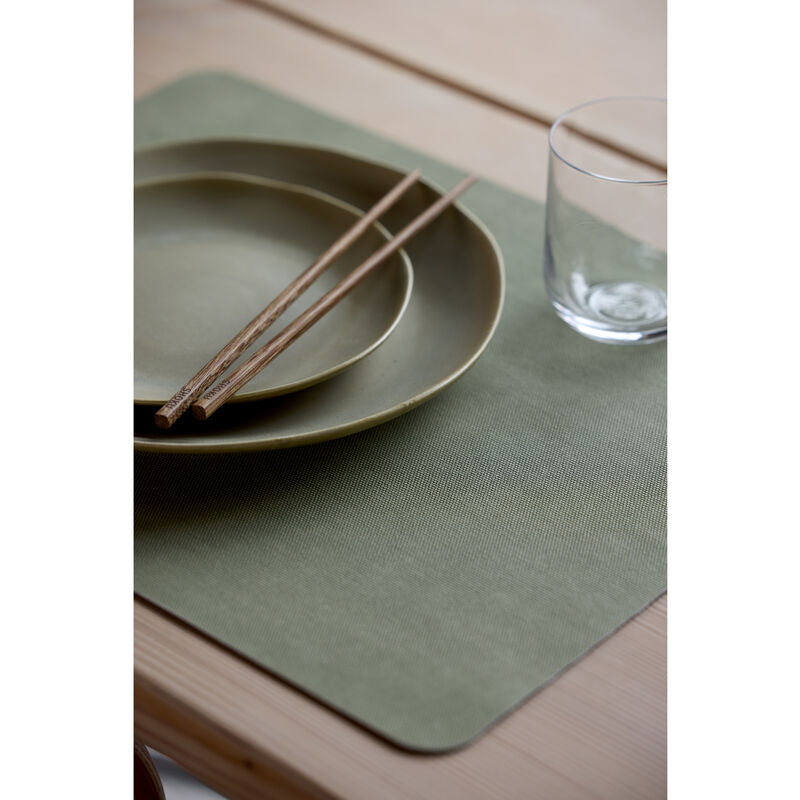 Villa Collection Tischset – PVC, Grün, 46 × 35 cm – 4er-Set