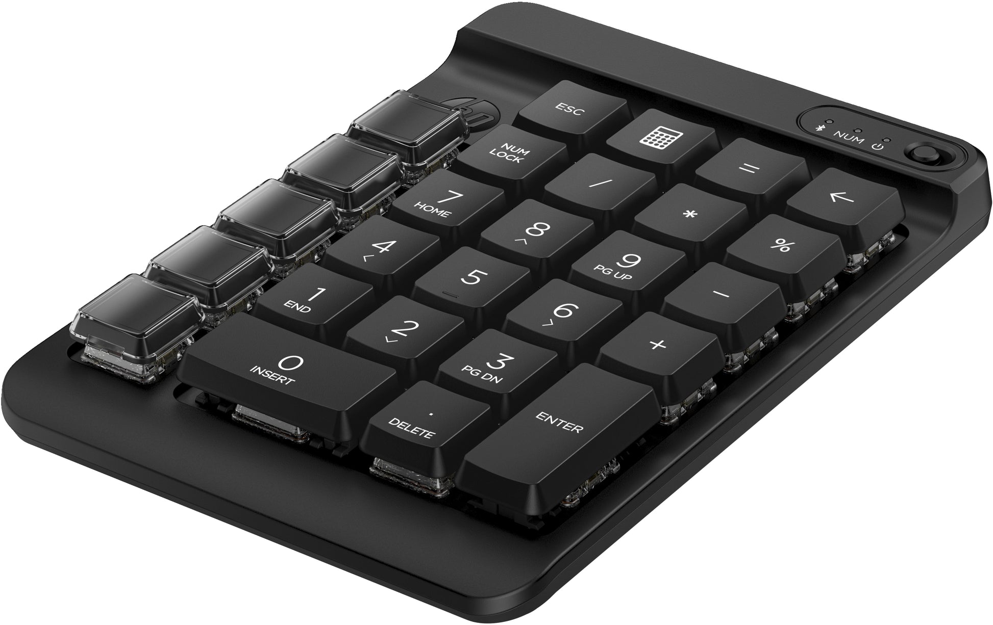 HP 435 Programmierbares Wireless – Tastenfeld-Steuerpult – Mechanisch – Bluetooth 5.3 – Schwarz