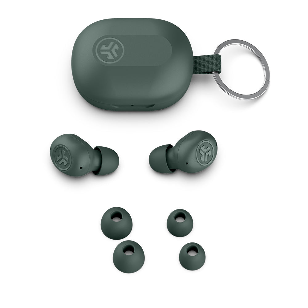 JLab JBuds Mini TWS In-Ear – ANC, mit Ladecase, Grau, BT 5.3
