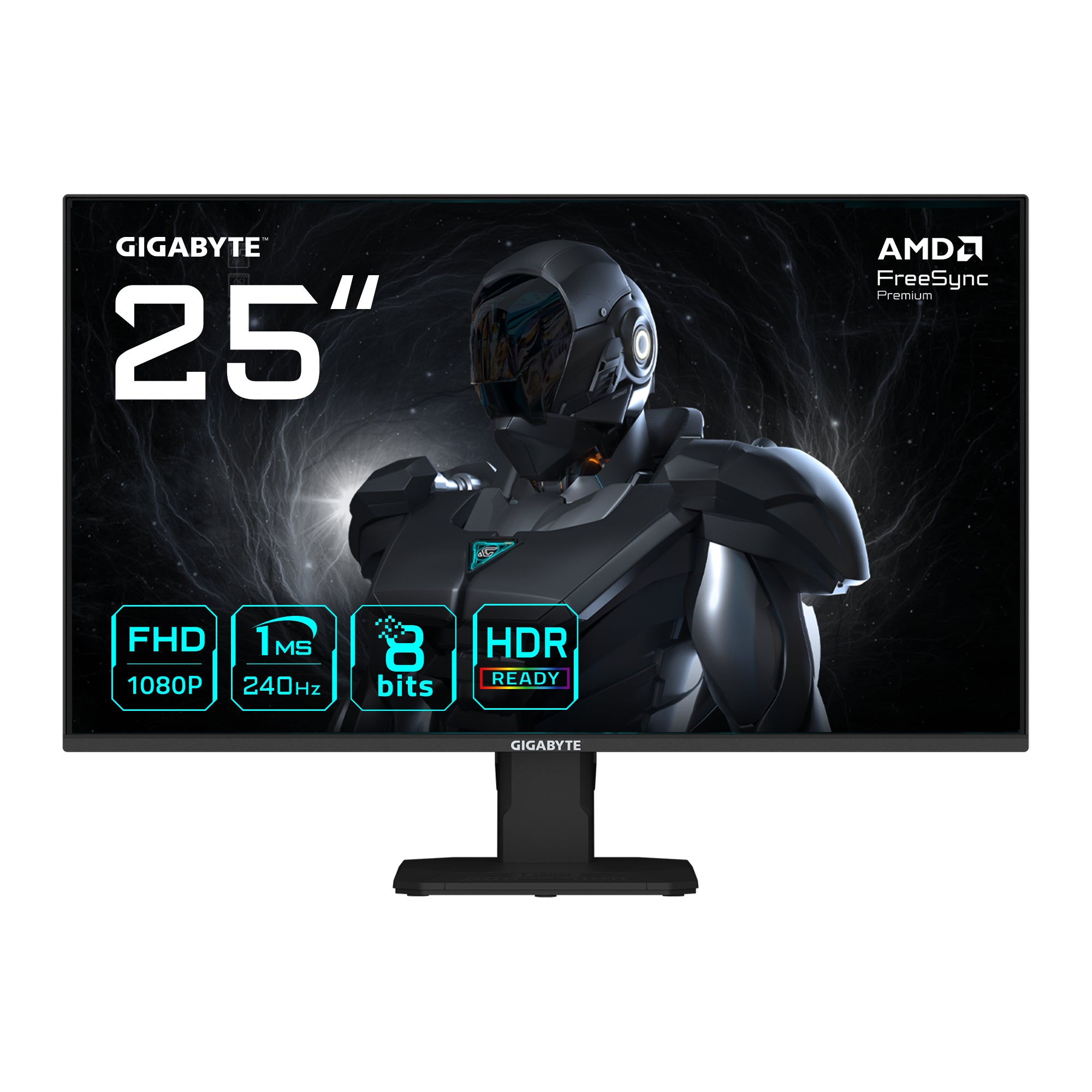 GIGABYTE GS25F2A – 24,5", 1920 × 1080 (Full HD), IPS, 240 Hz, HDR10