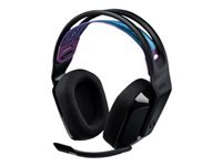 Logitech G G535 Gaming-Headset – Over-Ear, Stereo, BT, mit USB-A-Dongle, Schwarz