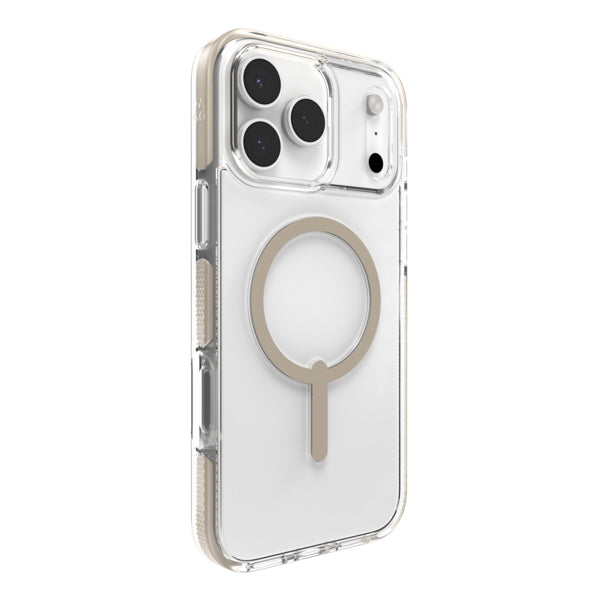 ZAGG Santa Cruz Snap Backcover – für Apple iPhone 17 Pro Max, MagSafe, Graphen, Titan, bis 4 m sturzsicher