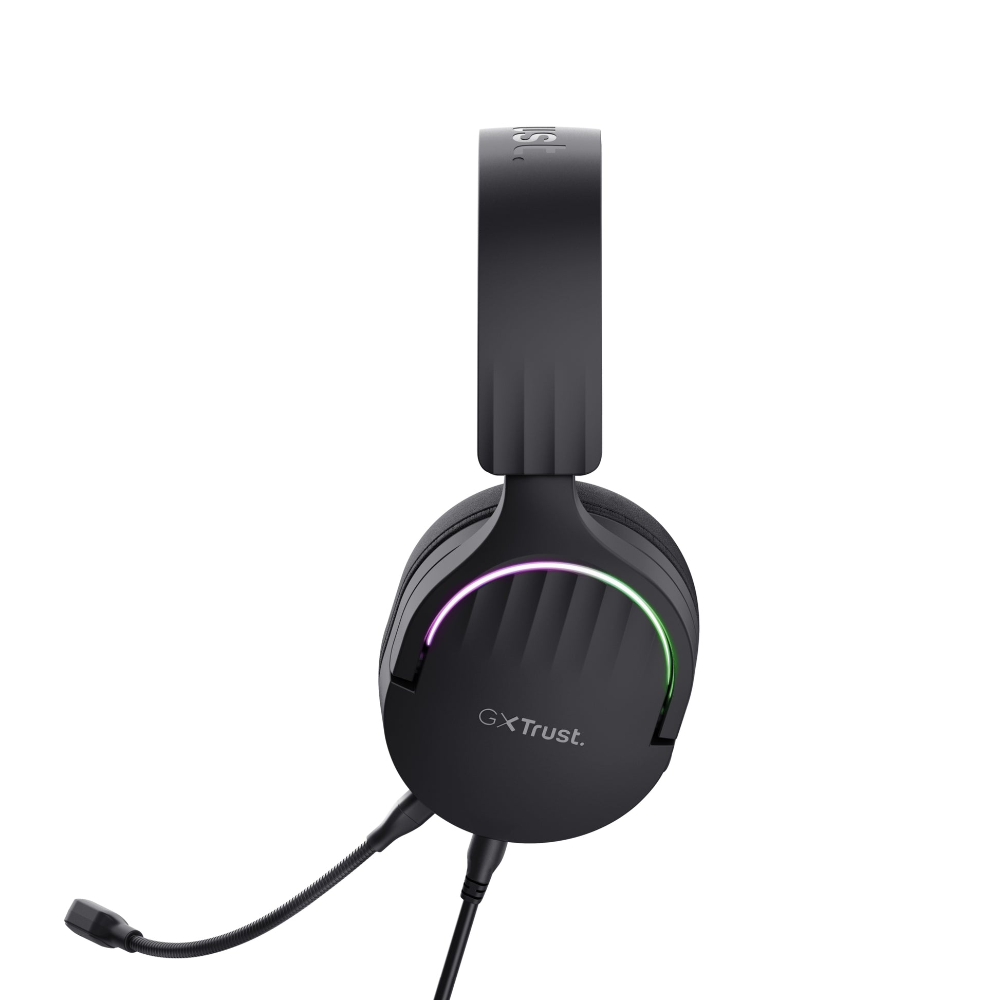 Trust GXT490 FAYZO Gaming-Headset – Over-Ear, Stereo, Kabelgebunden, USB-A, Schwarz