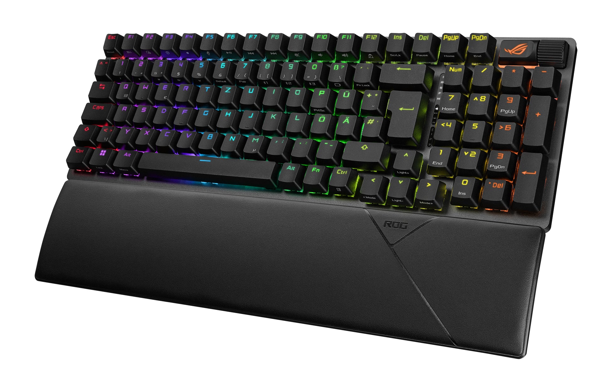 ASUS ROG Strix Scope II 96 – Tastatur, kabellos (Bluetooth/2,4 GHz), kabelgebunden (USB), DE-Layout (DE)