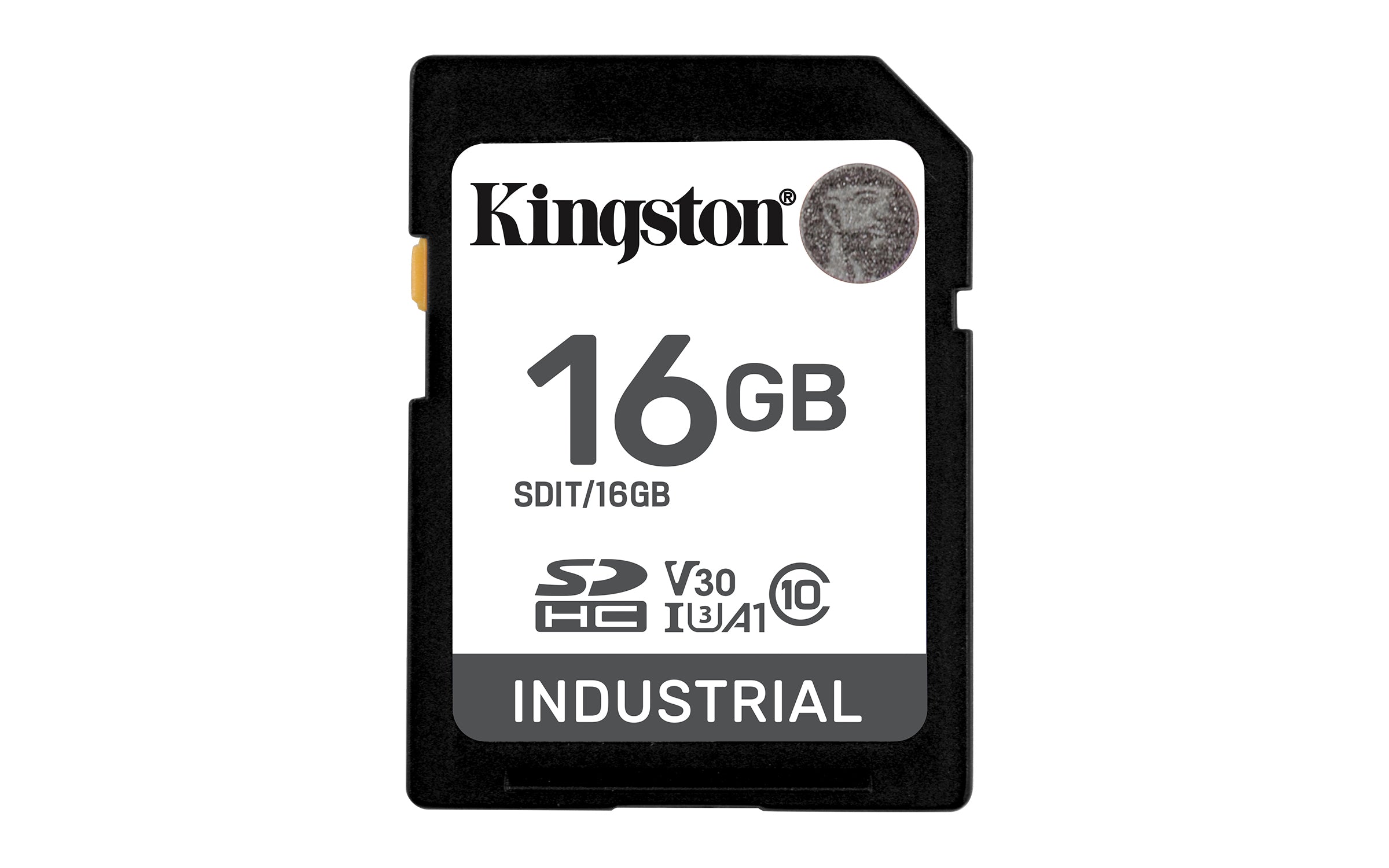 Kingston Technology Kingston Industrial SDHC Speichergerät – 16 GB, UHS-I, −40 °C bis 85 °C