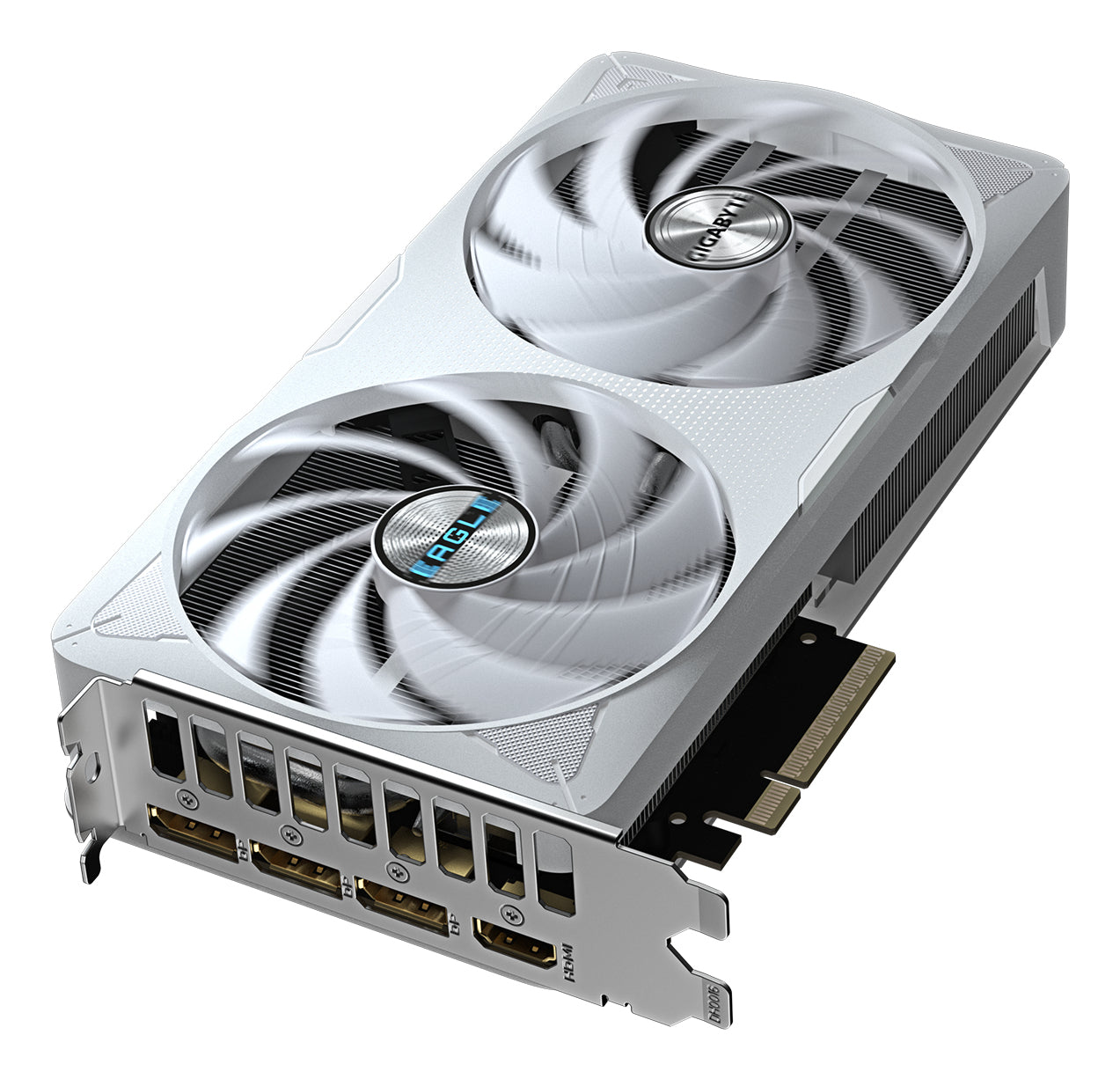 GIGABYTE GeForce RTX 5060 Ti EAGLE OC ICE 8G – PCIe Grafikkarte – 3×DP, 1×HDMI, PCIe 5.0 x8, 8 GB GDDR7, 135 W