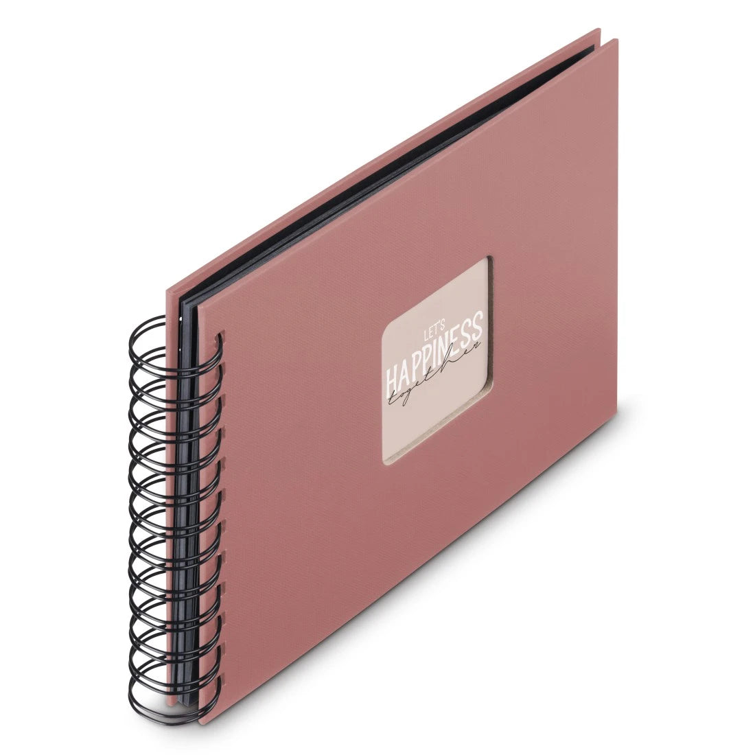 Hama Fotoalbum Wiro Fine Art – für 100 × 150 mm, terra, mit Pergaminzwischenblättern, Papier, 240 × 170 mm