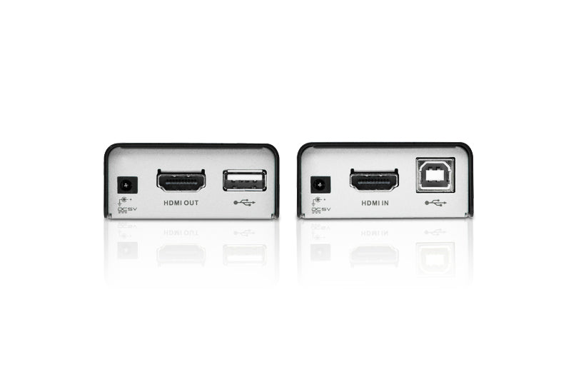 ATEN HDMI/USB Extender-Set, über Cat5e, 1× HDMI In / 1× HDMI Out, 1920×1200, 60 m, HDCP, 3D