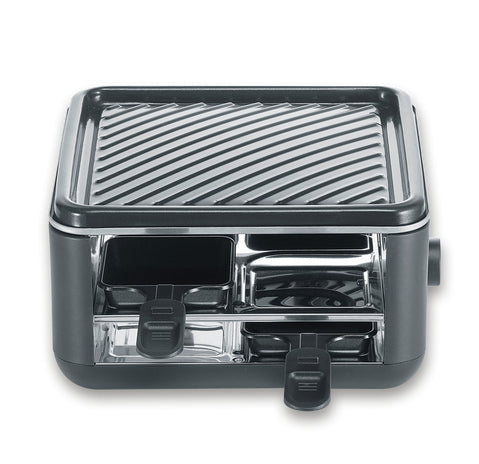 Severin Raclette RG 2360 – 4 Personen, Keramik-Grillplatte, 800 W – schwarz