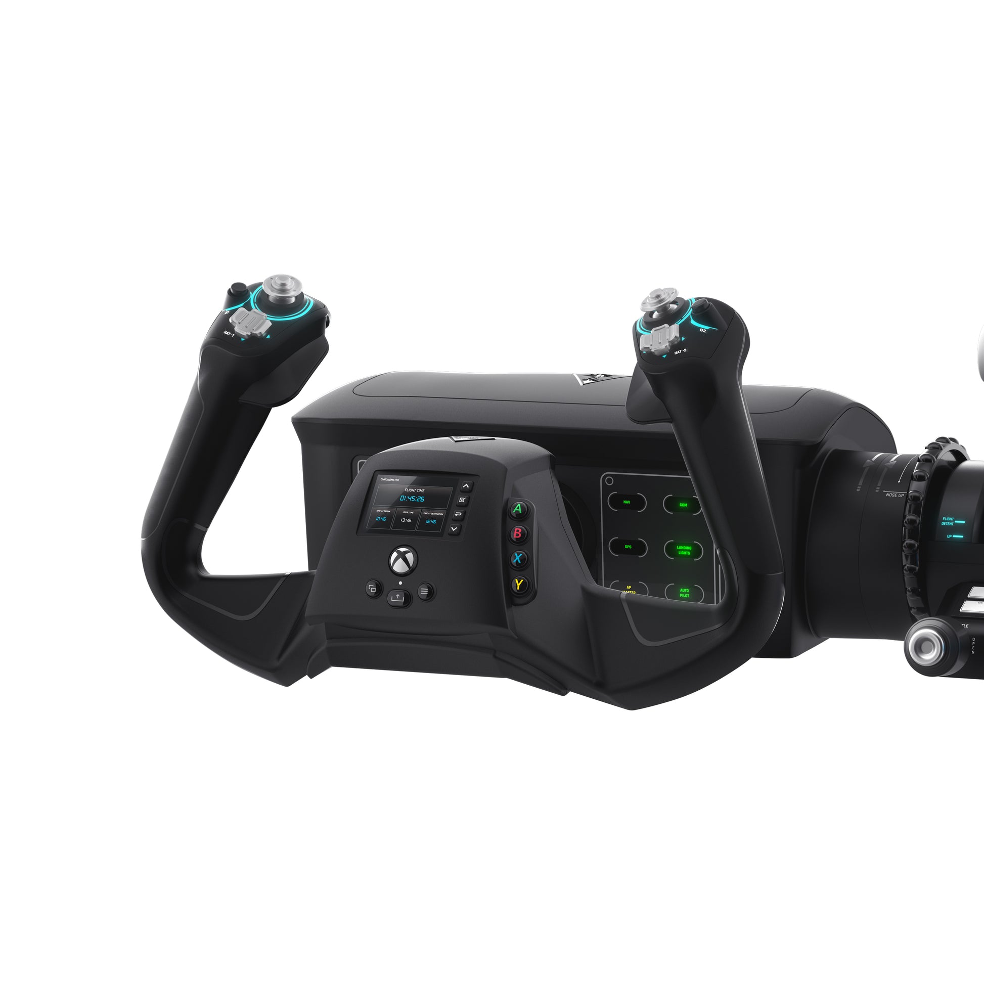 Turtle Beach VelocityOne Flight – Joystick – USB (kabelgebunden), Schwarz, für Xbox & PC