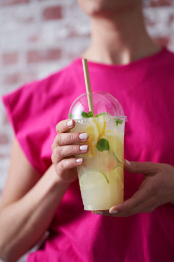 BioPak Papierstrohhalme, Ø 8 mm 23 cm, braun – FSC – 3600 Stk.