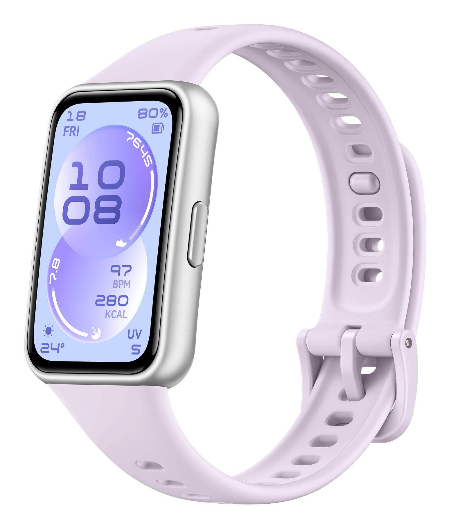 Huawei Band 11 – Polymer, Sportband Violett, 50 m, für Android