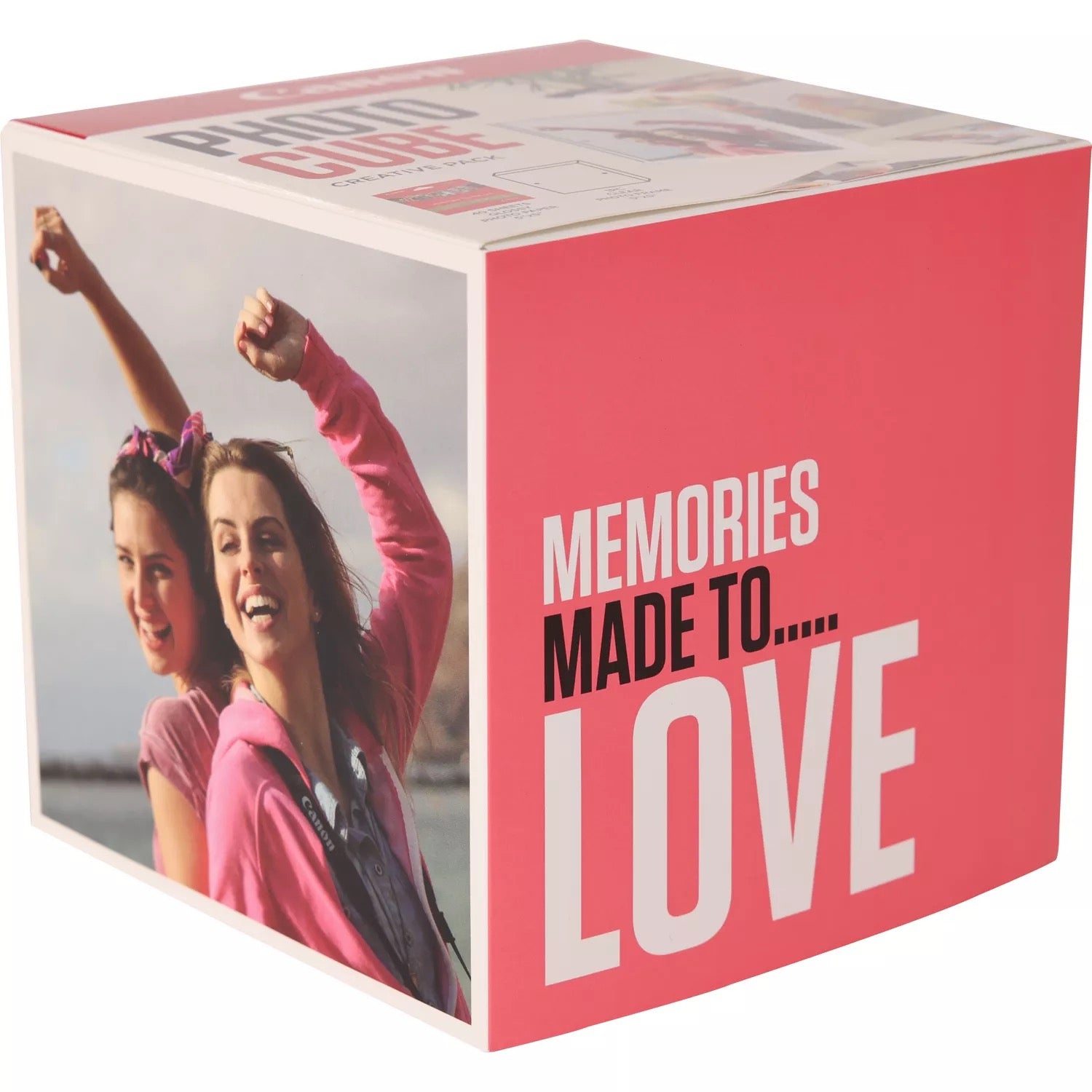 Canon Photo Cube Creative Fotopapier – glänzend, 127 × 127 mm, 40 Blatt – für Canon PIXMA-/MAXIFY-Drucker