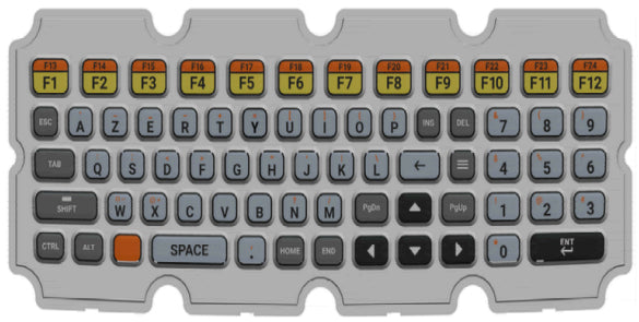Zebra KYBD-AZ-SP-01 – Ersatz-Elastomer (AZERTY) – Mehrfarbig – für VH10