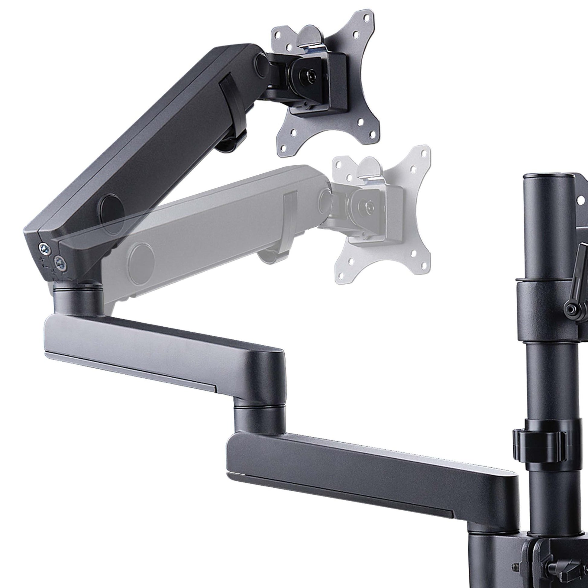 StarTech.com Monitorarm Tischhalterung – 3 Monitore – bis 27" – VESA 75×75/100×100 mm