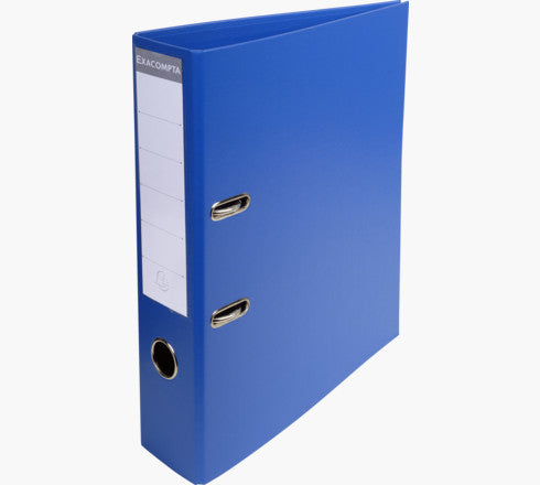 Exacompta Ordner – für A4 – Rückenbreite 7 cm – blau