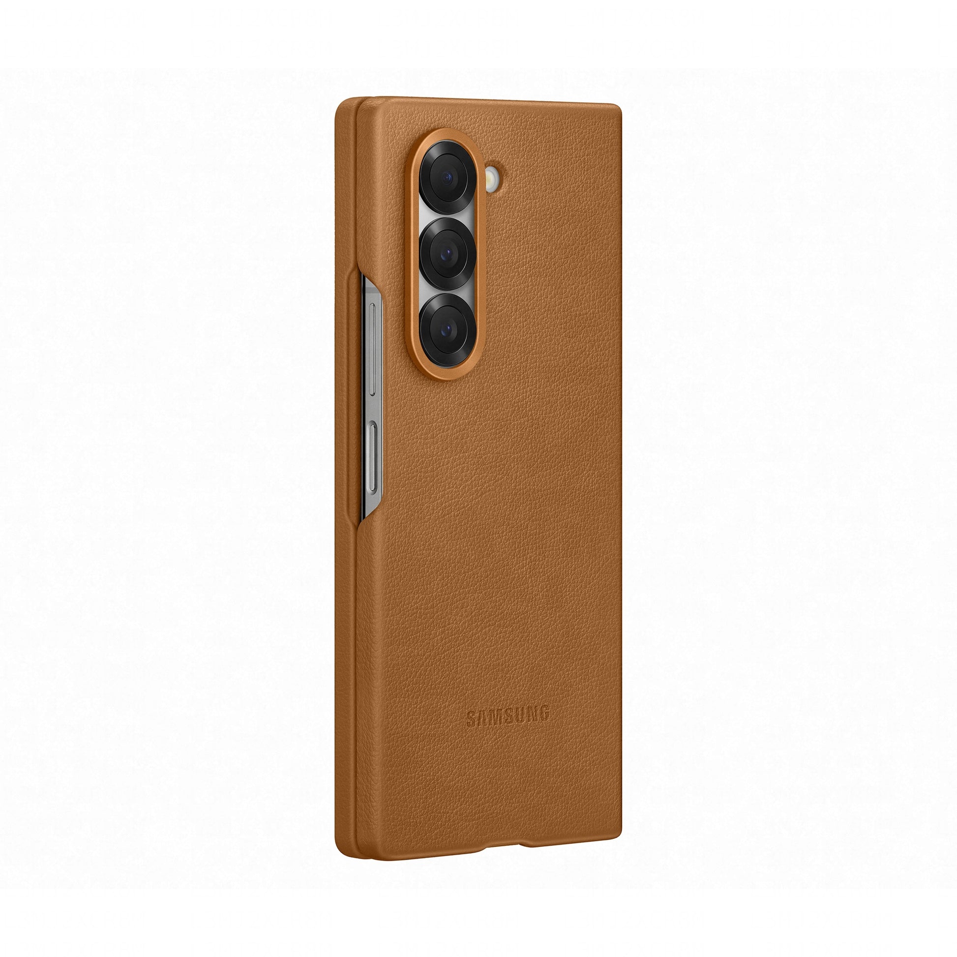 Samsung Backcover – für Samsung Galaxy Z Fold6 – braun – Leder