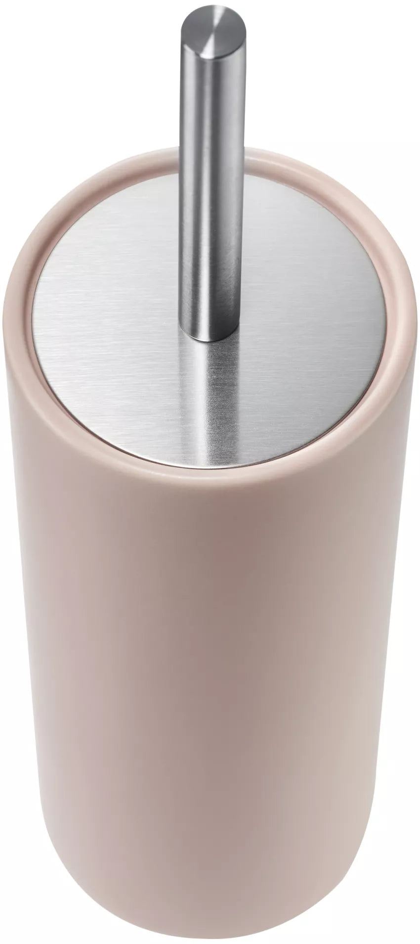 Diaqua Zylo – WC-Bürstenset – Keramik, beige, mit Deckel, H 39 cm, Ø 10,5 cm