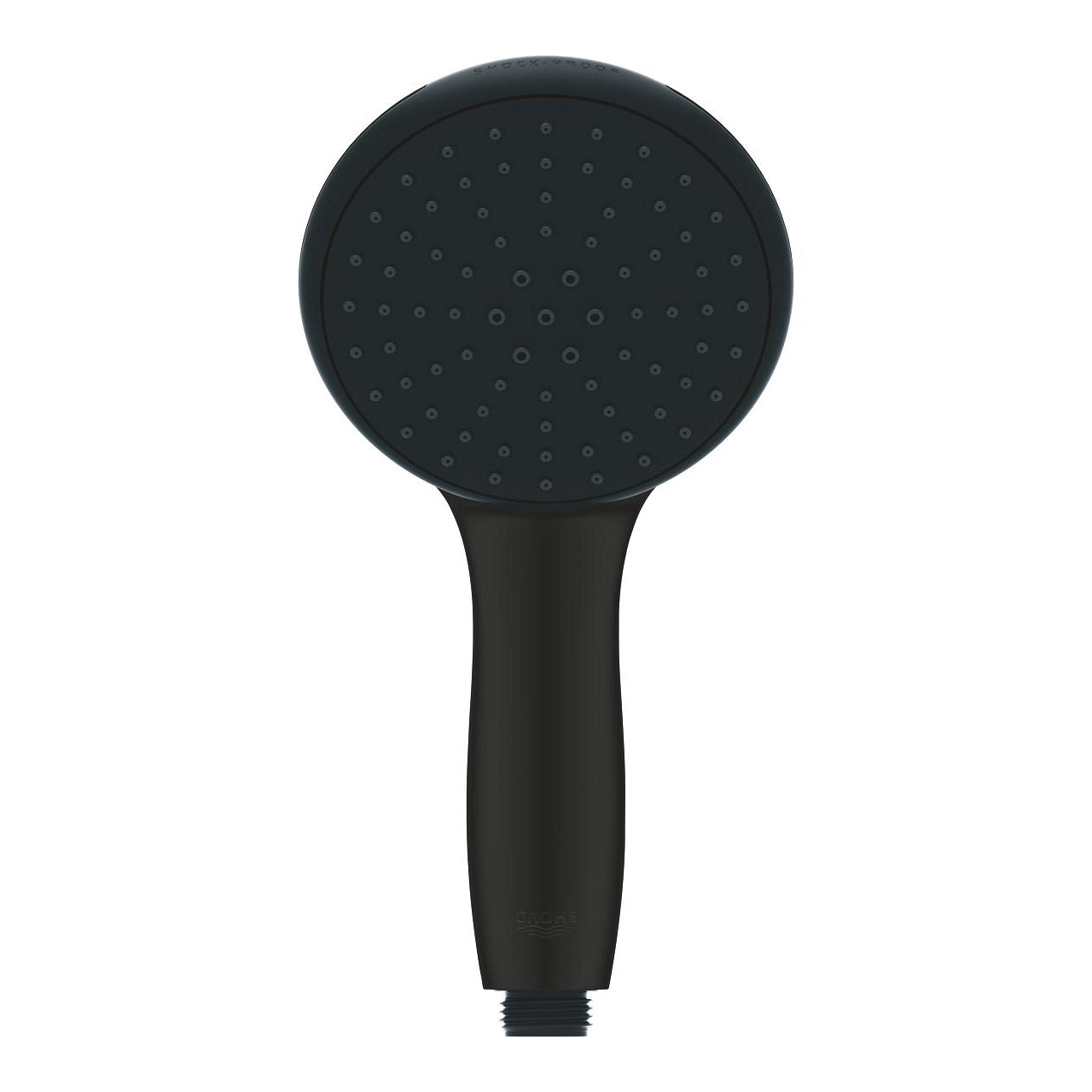 GROHE Vitalio Start 110 II Handbrause – Kunststoff, Anschluss 1/2", 2 Strahlarten, Schwarz