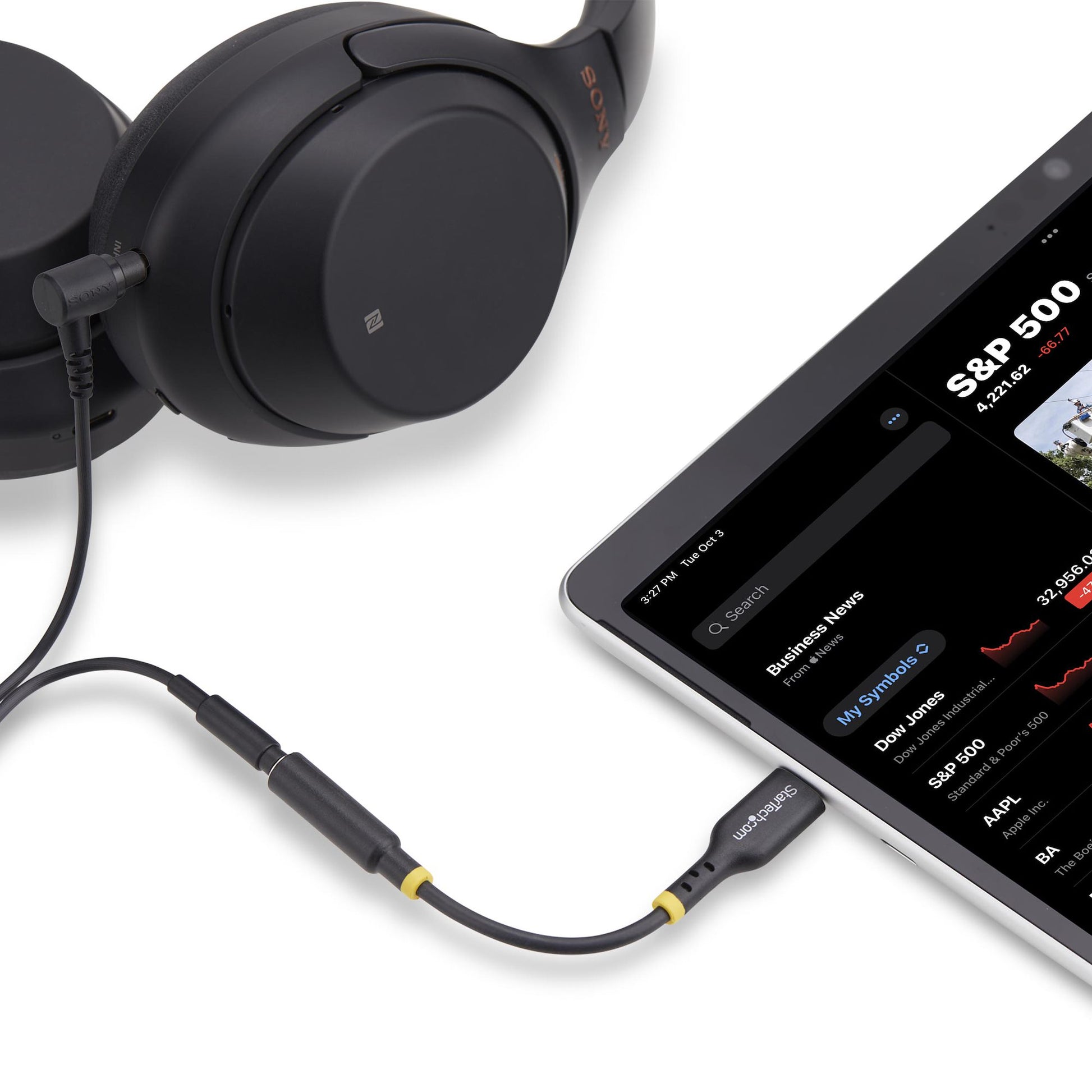 StarTech.com USB-C (Stecker) auf 3,5 mm TRRS (Buchse) Adapter