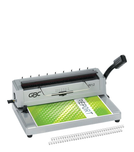 GBC WireBind W12 Bindegerät – Drahtbindung, 12 Blatt