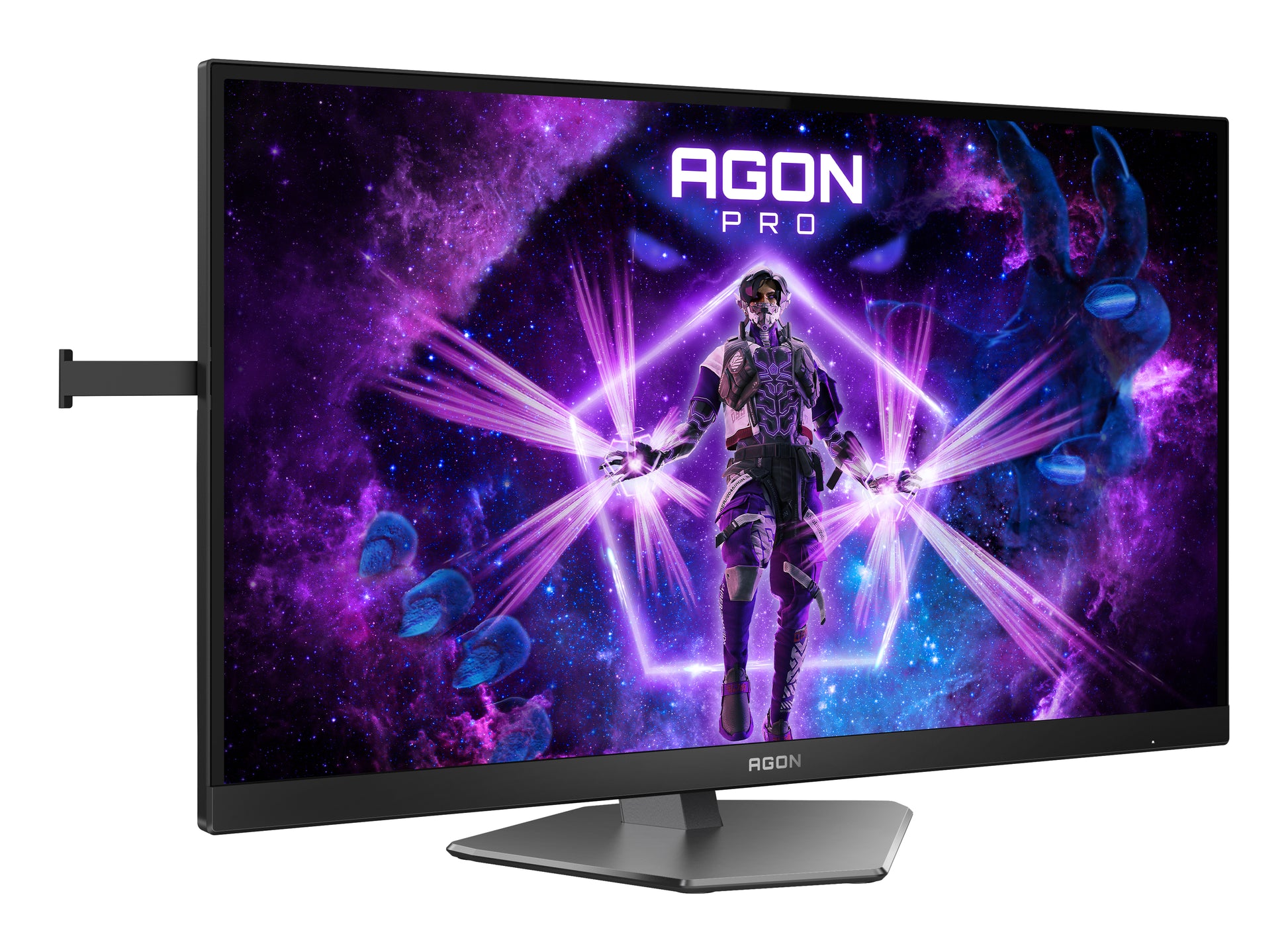 AOC AG246FK6 – Monitor, 24,1", TN, 610 Hz, 500 cd/m², Adaptive Sync, USB-C, USB-Hub, VESA 100 × 100, Schwarz