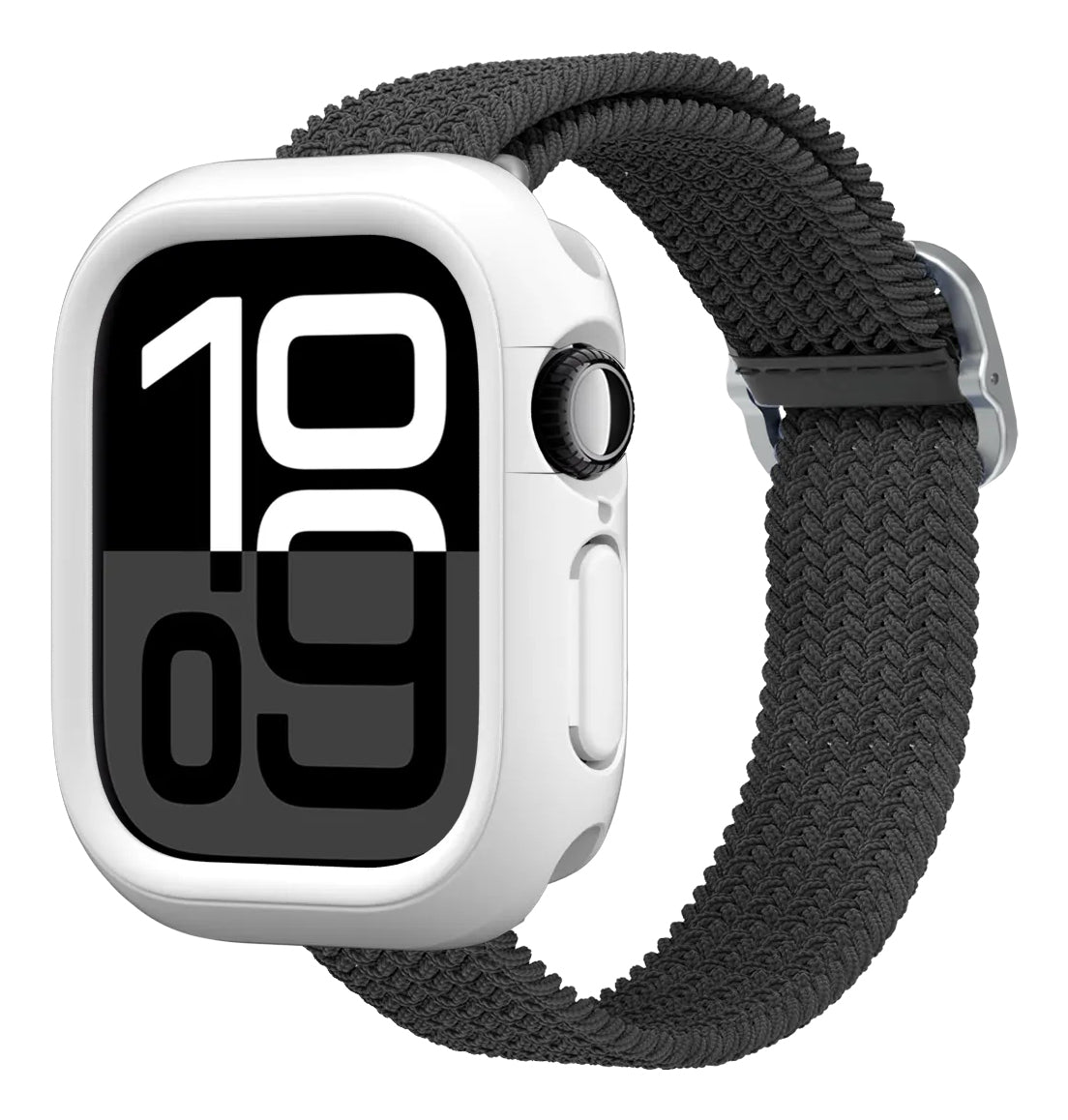 RhinoShield Apple Watch Series 10 42 mm – Hülle, Weiss, für Apple Watch
