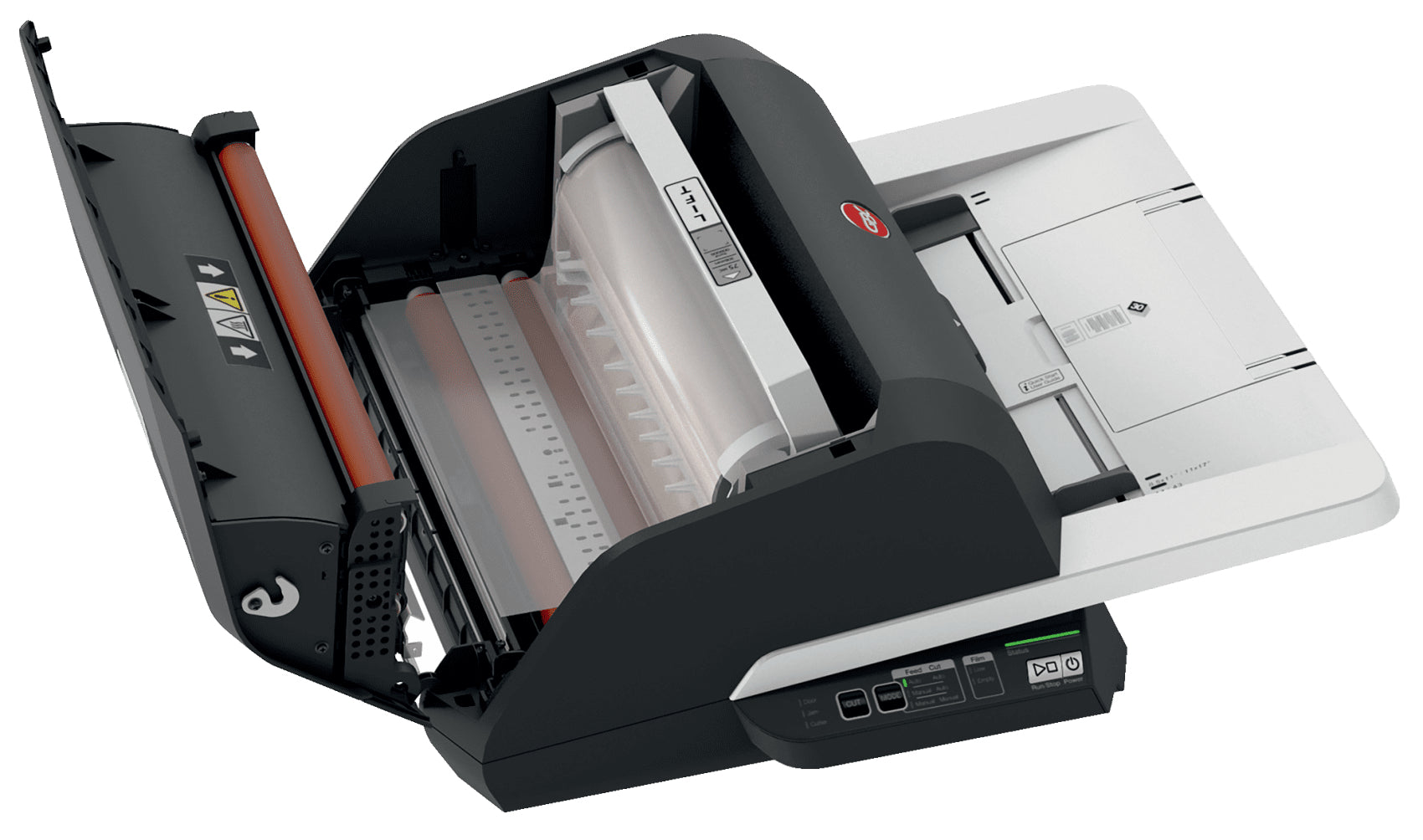 GBC Foton 30 Laminiergerät A3 – 4-Rollen, 75–125 µm, 1 Min. Aufheizzeit, 650–700 mm/min, Schwarz