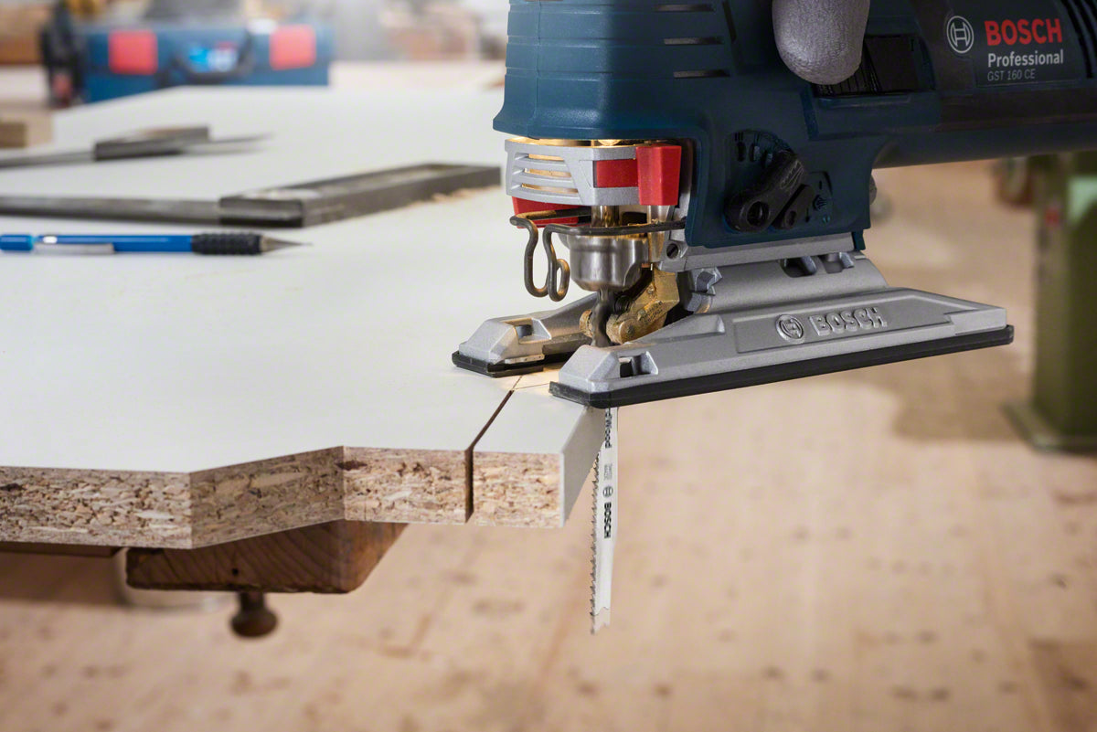 Bosch Professionelles Stichsägeblatt 83 mm HCS – für Holz – 5 Stk