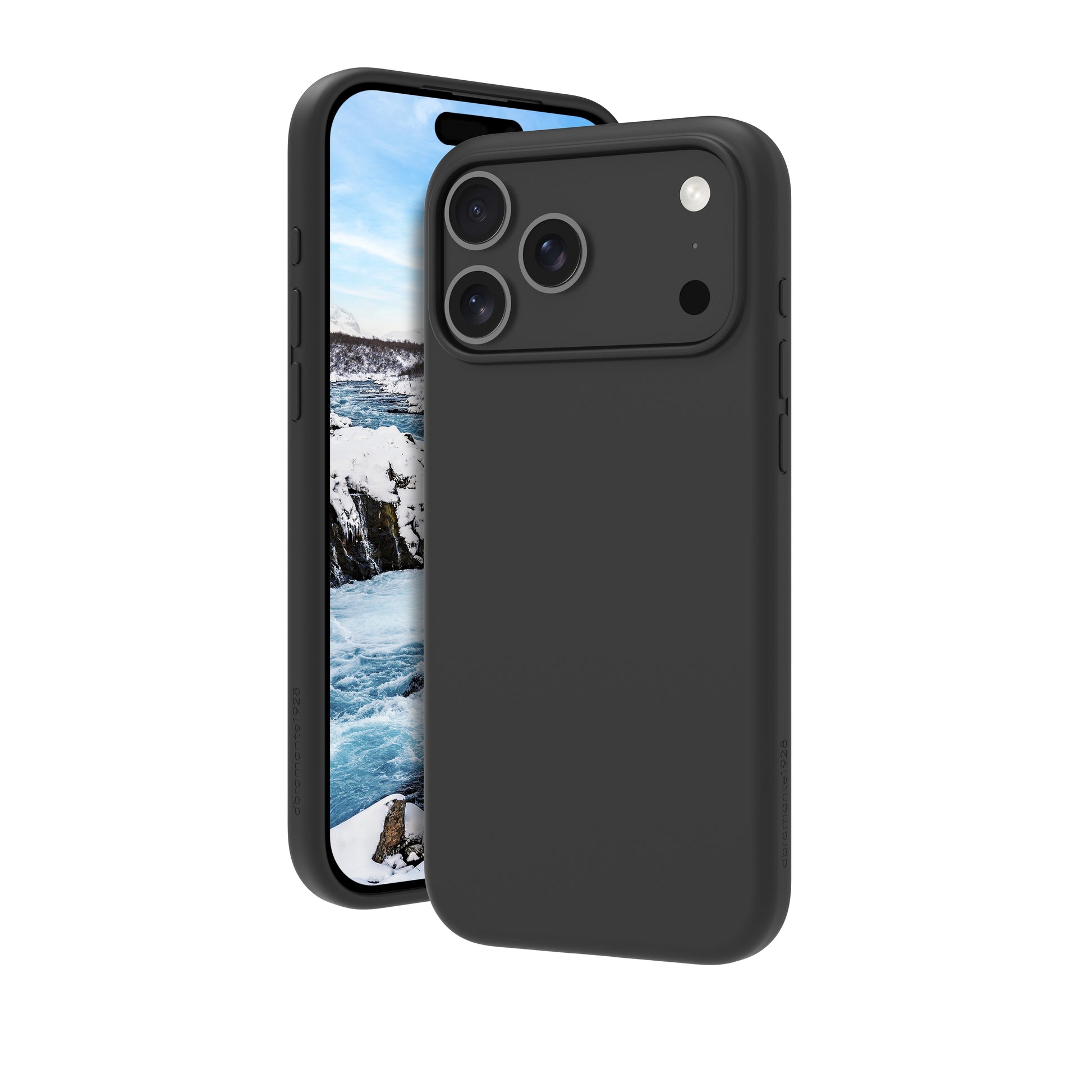 dbramante1928 Backcover – für Apple iPhone 17 Pro Max, schwarz, staubresistent, kratzresistent