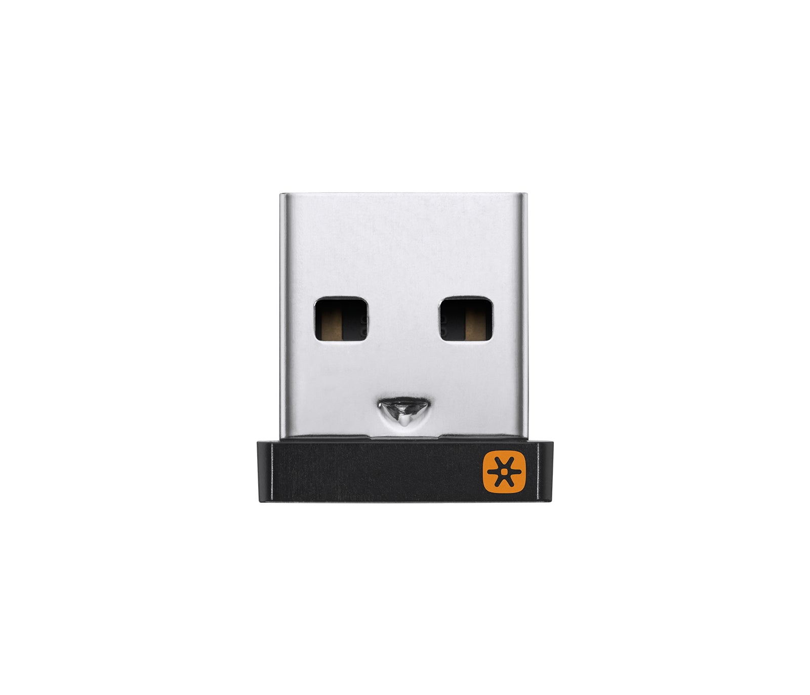 Logitech USB-Receiver (Unifying) – Schwarz/Silber – für Logitech Maus & Tastatur