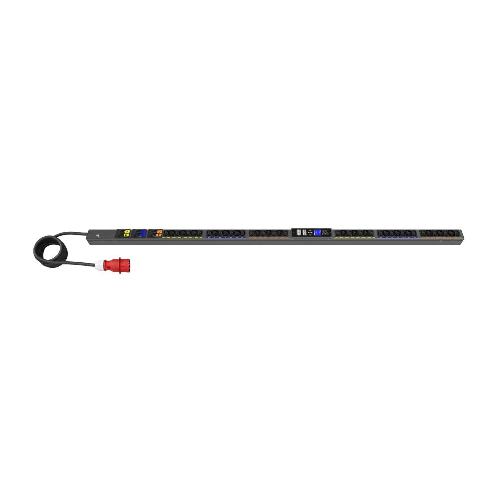 Eaton PDU G4 MI 0U Rack-PDU 22 kW – Messbarer Eingang – 0U Senkrecht, Eingang CEE 32A 3Ph – C13×24, C39×18