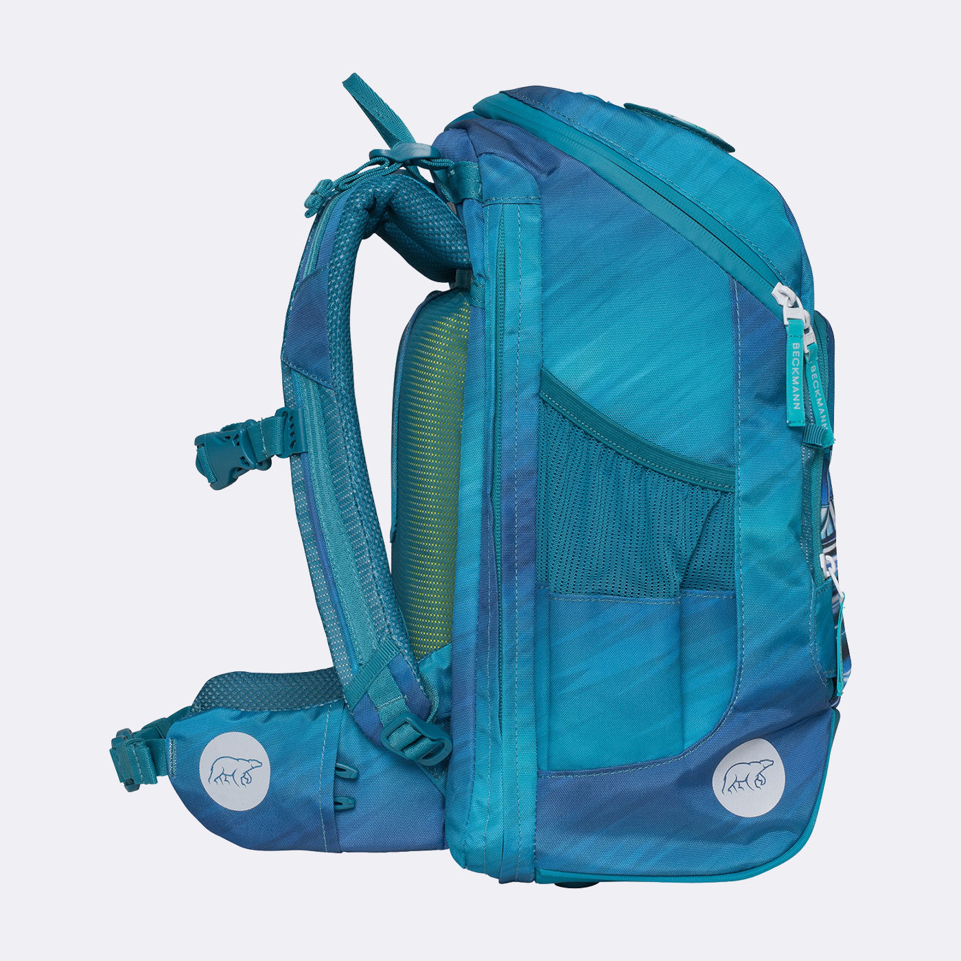 Beckmann Schulrucksack Active Air FLX – 6-teilig – Racing