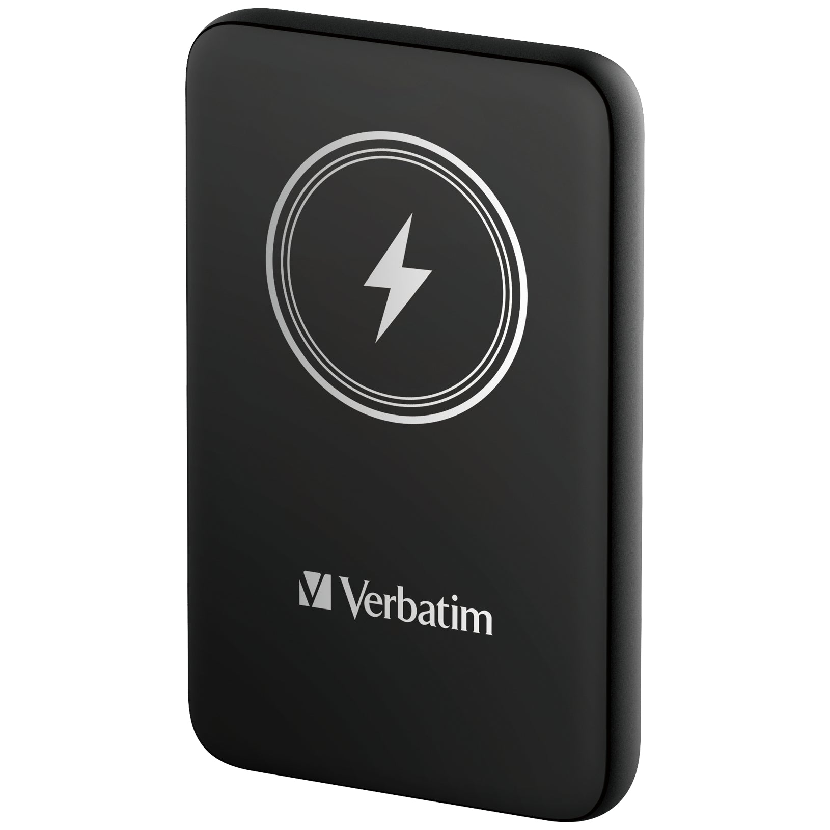 Verbatim Charge N Go Magnetische MagSafe Powerbank 10'000 mAh – 20 W PD, MagSafe 15 W, 1× USB-C, schwarz