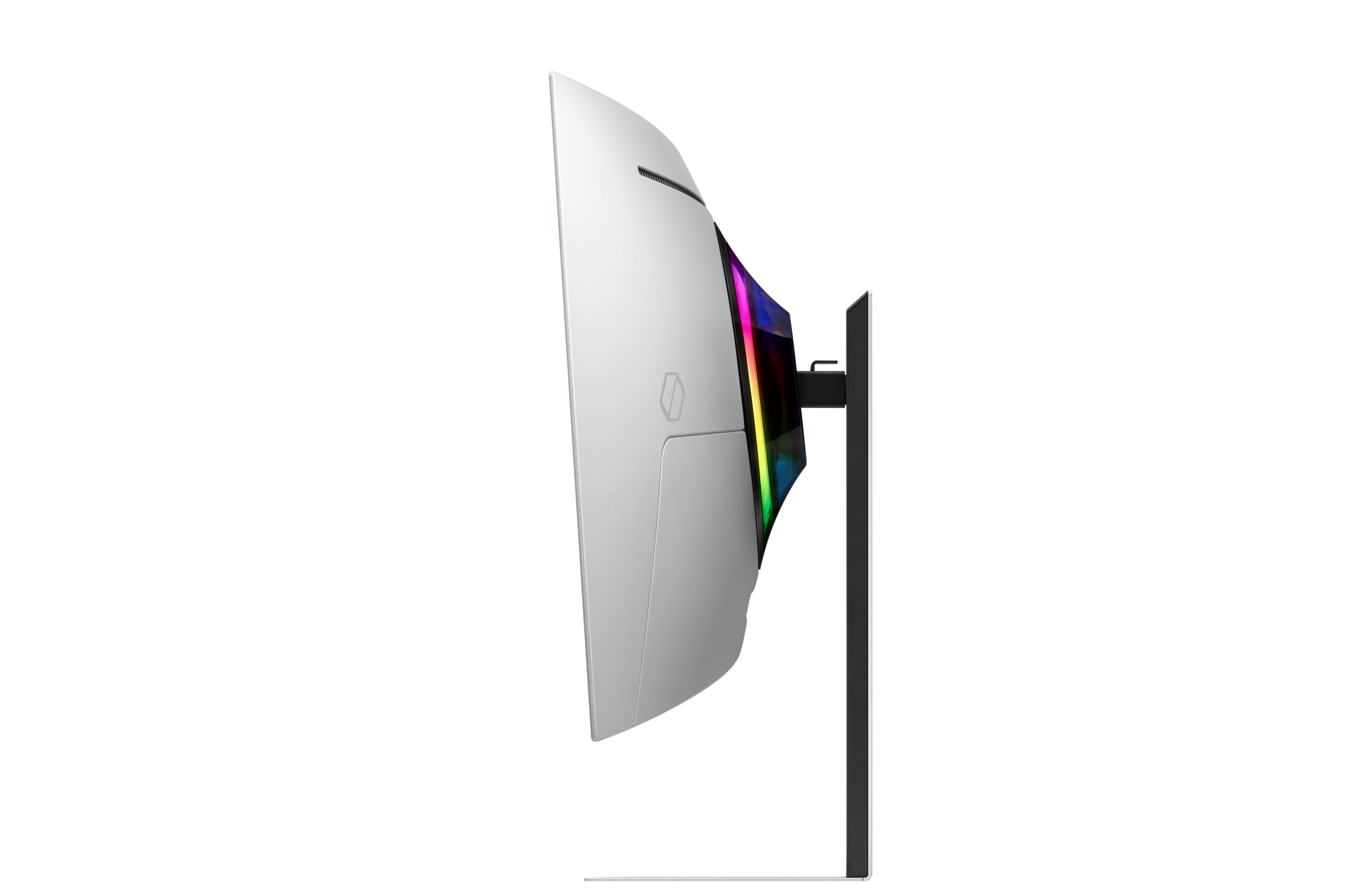 Samsung G85SD (S34DG850SU) – Monitor, 34", OLED, 175 Hz, 250 cd/m², Tizen, Silber