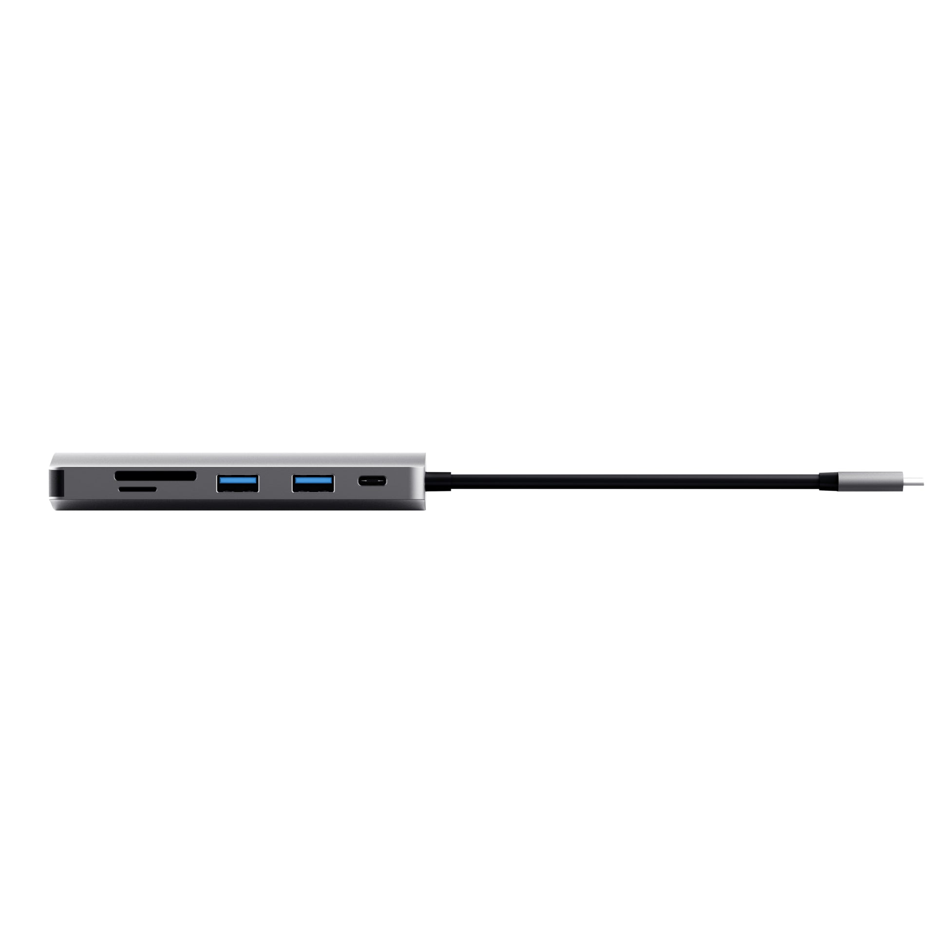 Trust Dalyx 7-in-1 USB-C-Hub – für USB-C-Geräte, HDMI, Gigabit-LAN, Silber