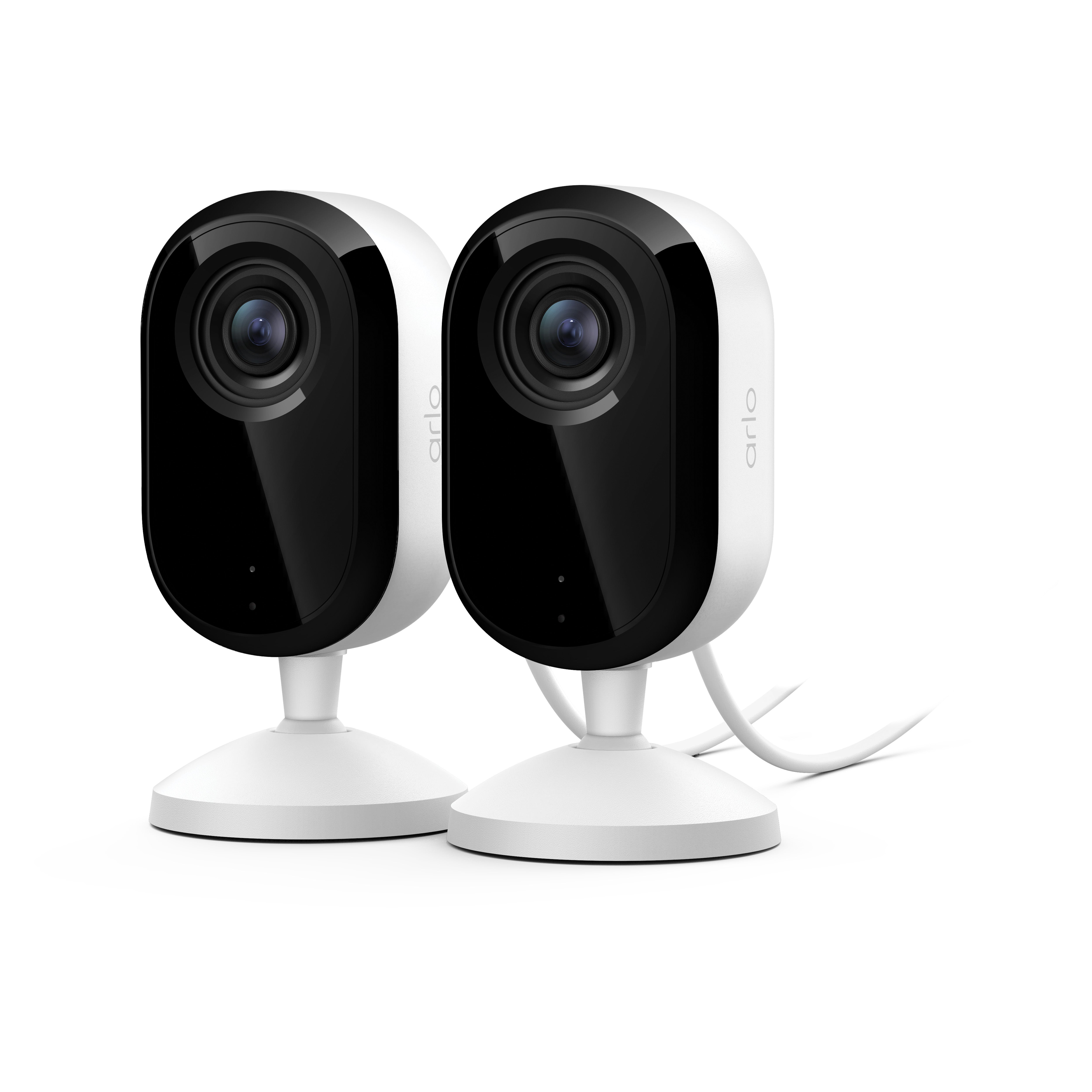 Arlo VMC3270 IP-Kamera – 3 MP, 2304×1296, WLAN, Weiss, 2er-Pack