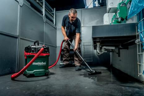 Metabo Absauganlage AS 36-18 L 30 PC CC – 2-in-1, 2000 mAh, 30 l, Akkubetrieb