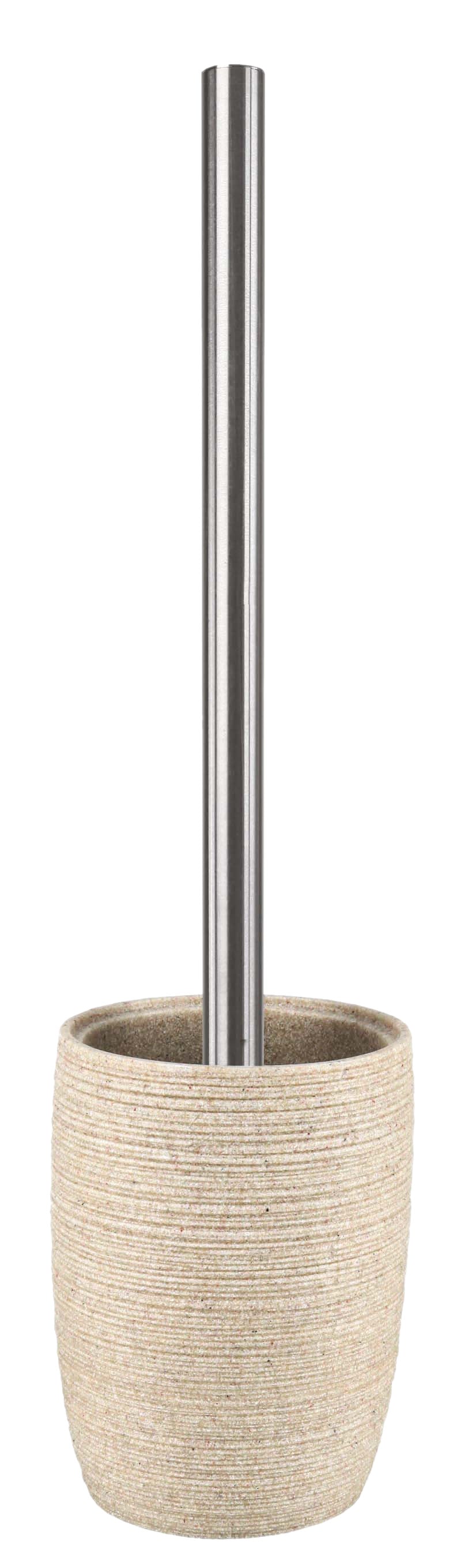 Kleine Wolke WC-Garnitur – Polyresin, Beige, 9,5 × 36,5 cm