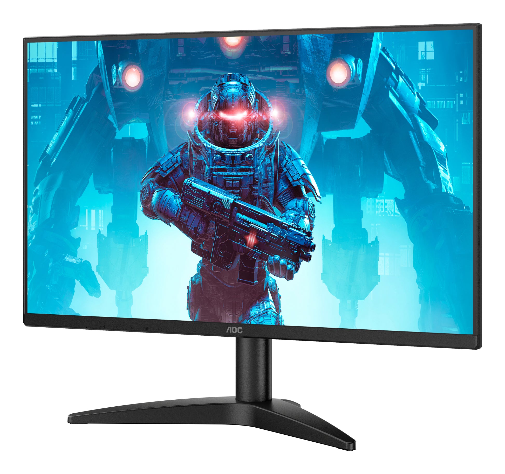 AOC 24B36X – Monitor, 23,8", 1920 × 1080 (Full HD), IPS, 144 Hz, 500 cd/m², VESA 100 × 100, Schwarz