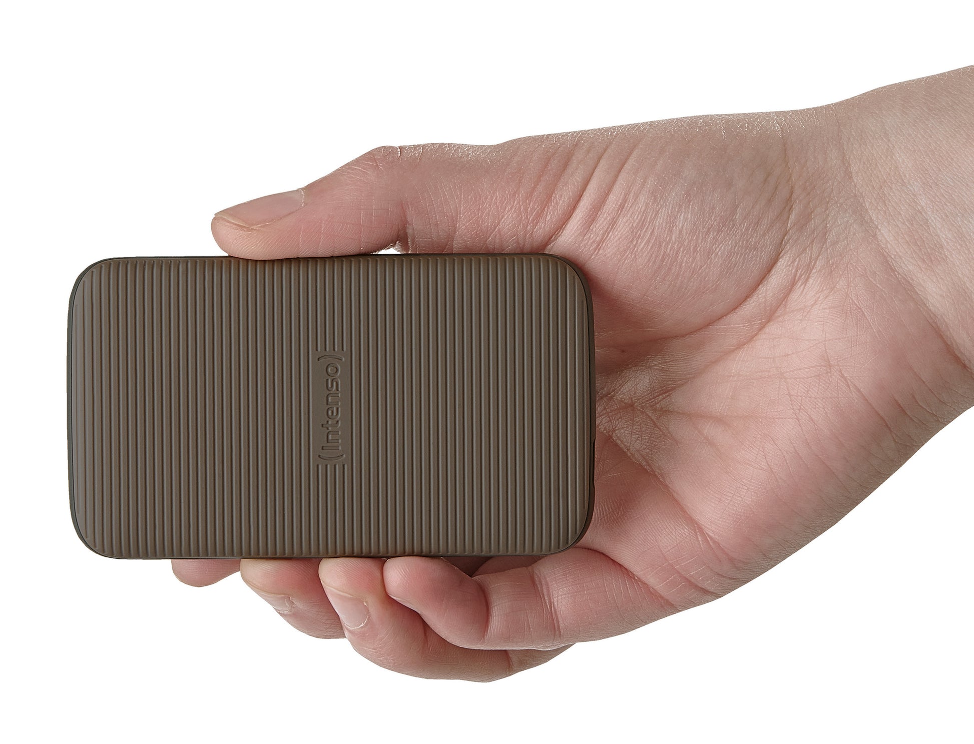 Intenso TX500 – 2 TB SSD NVMe, USB 3,2 Gen 2, 1 000 MB/s, Braun